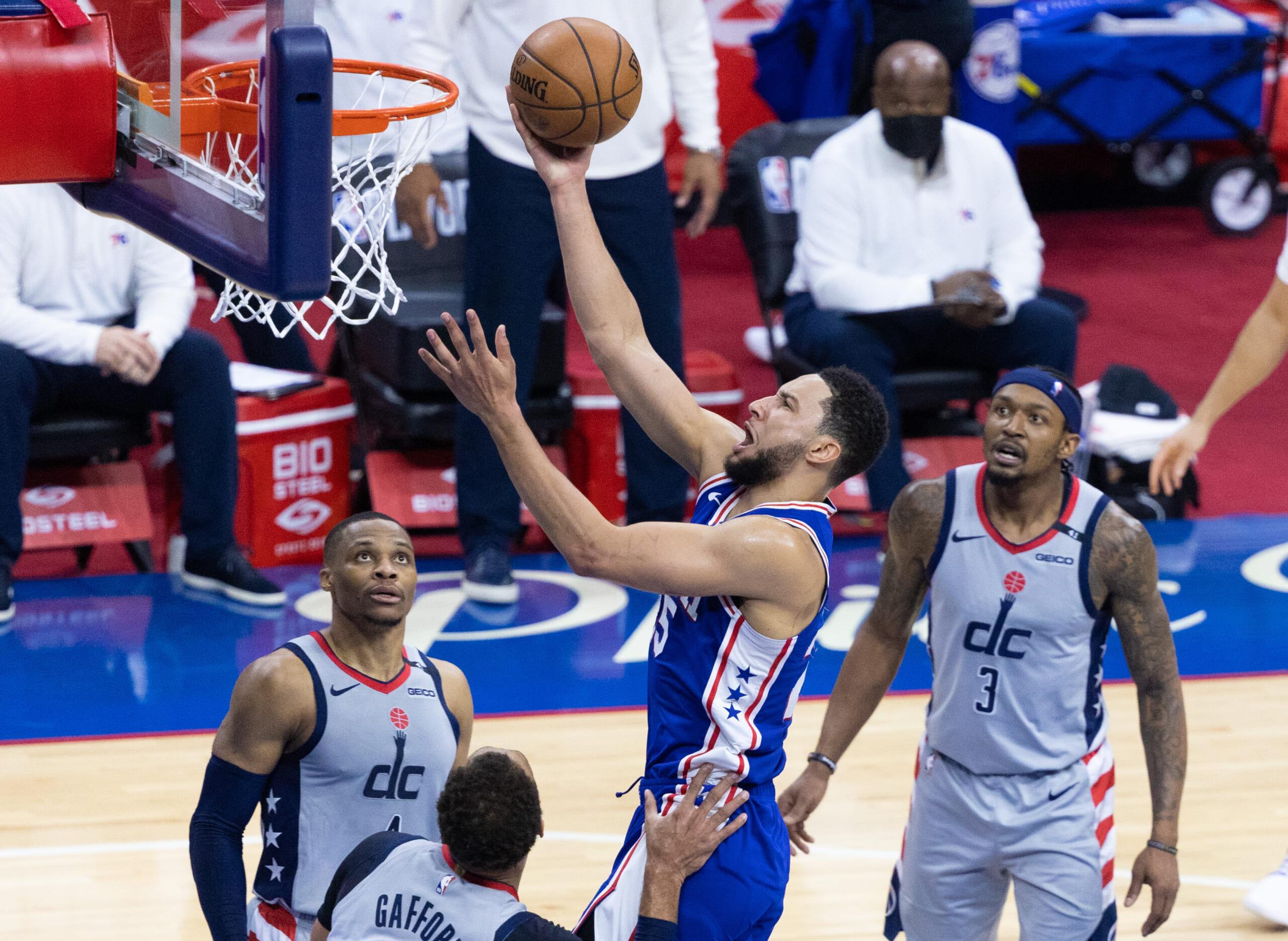 NBA: Washington Wizards at Philadelphia 76ers