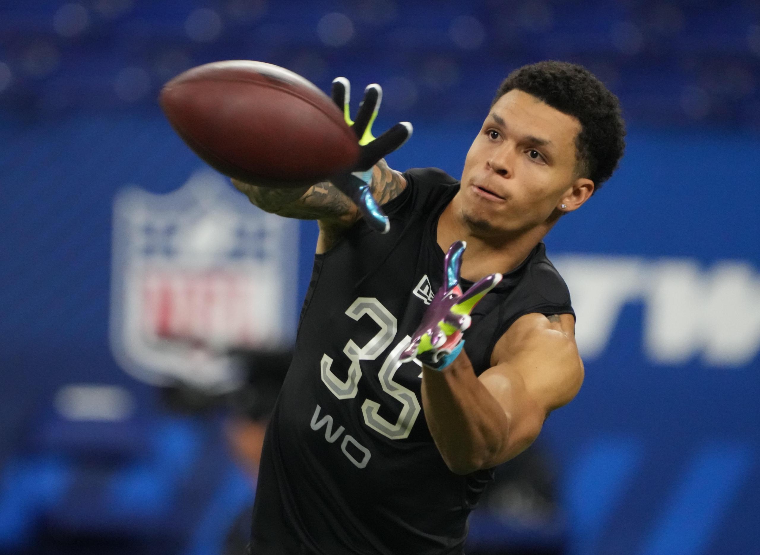 indianapolis colts mock draft: christian watson