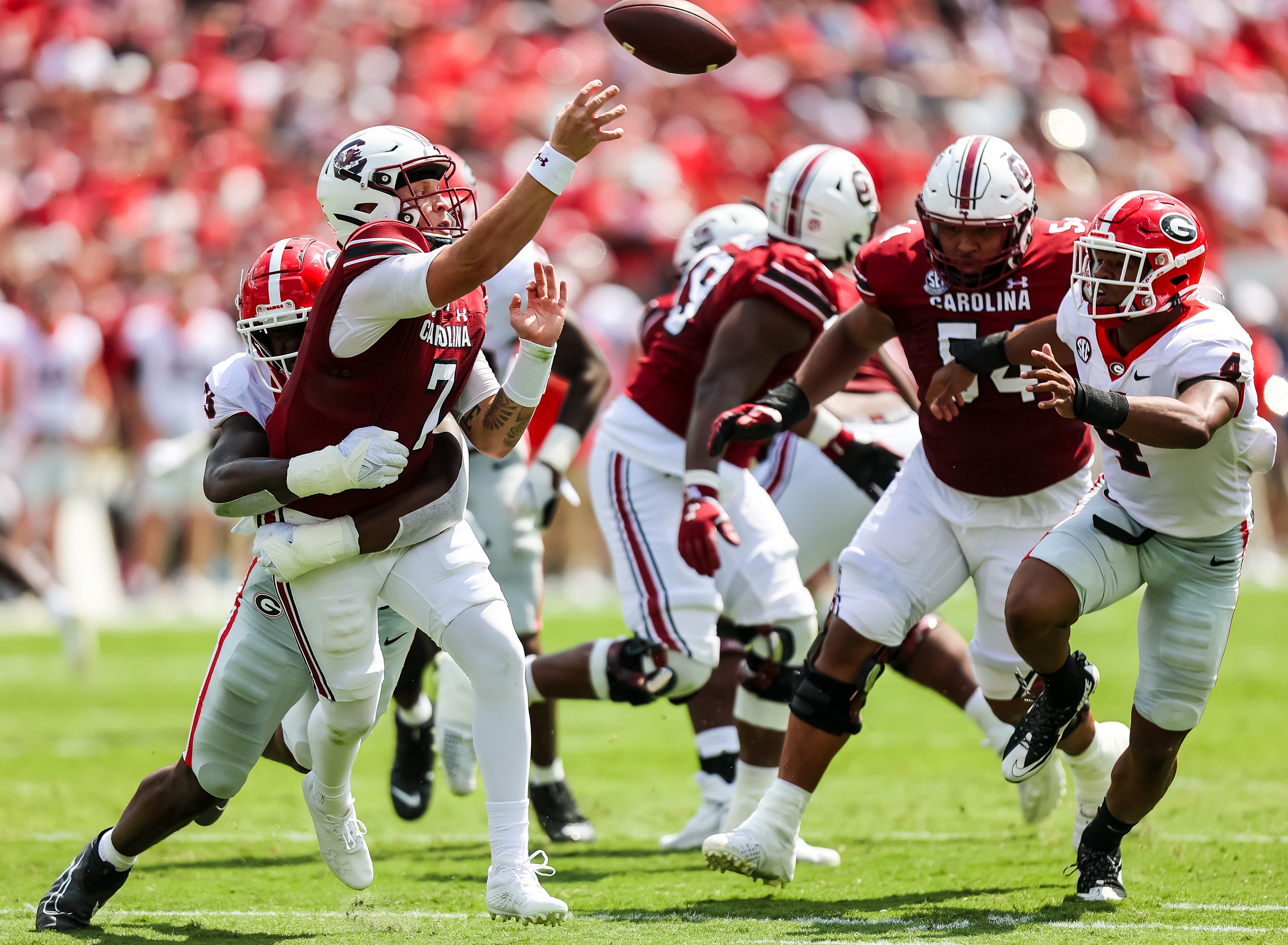 NCAA Football: Georgia at South Carolina
