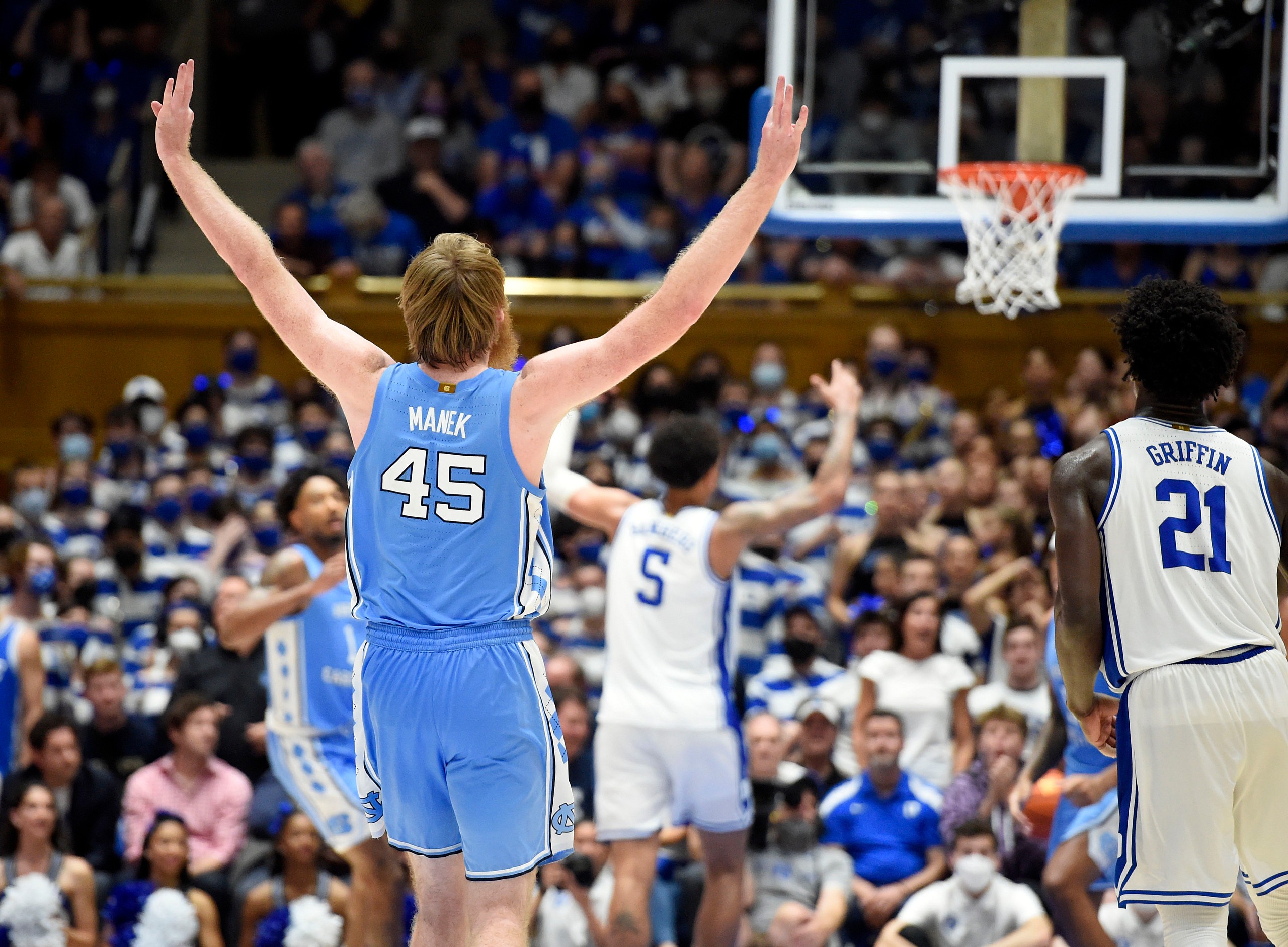 north carolina tar heels, duke blue devils