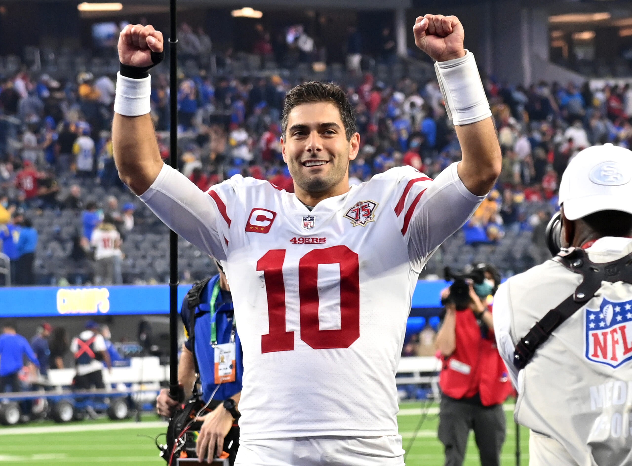 ranking nfl playoff quarterbacks: jimmy garoppolo