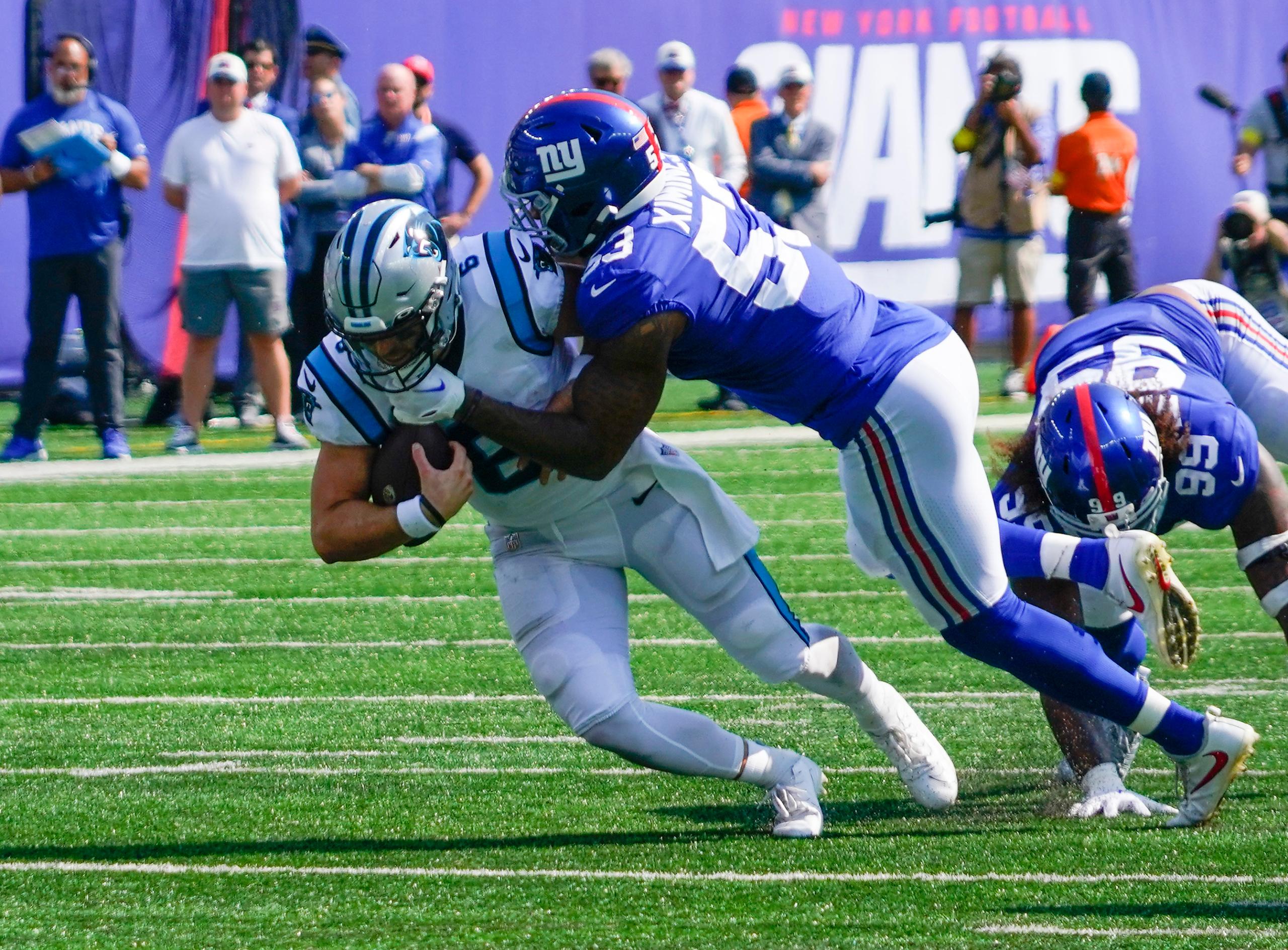 NFL: Carolina Panthers at New York Giants