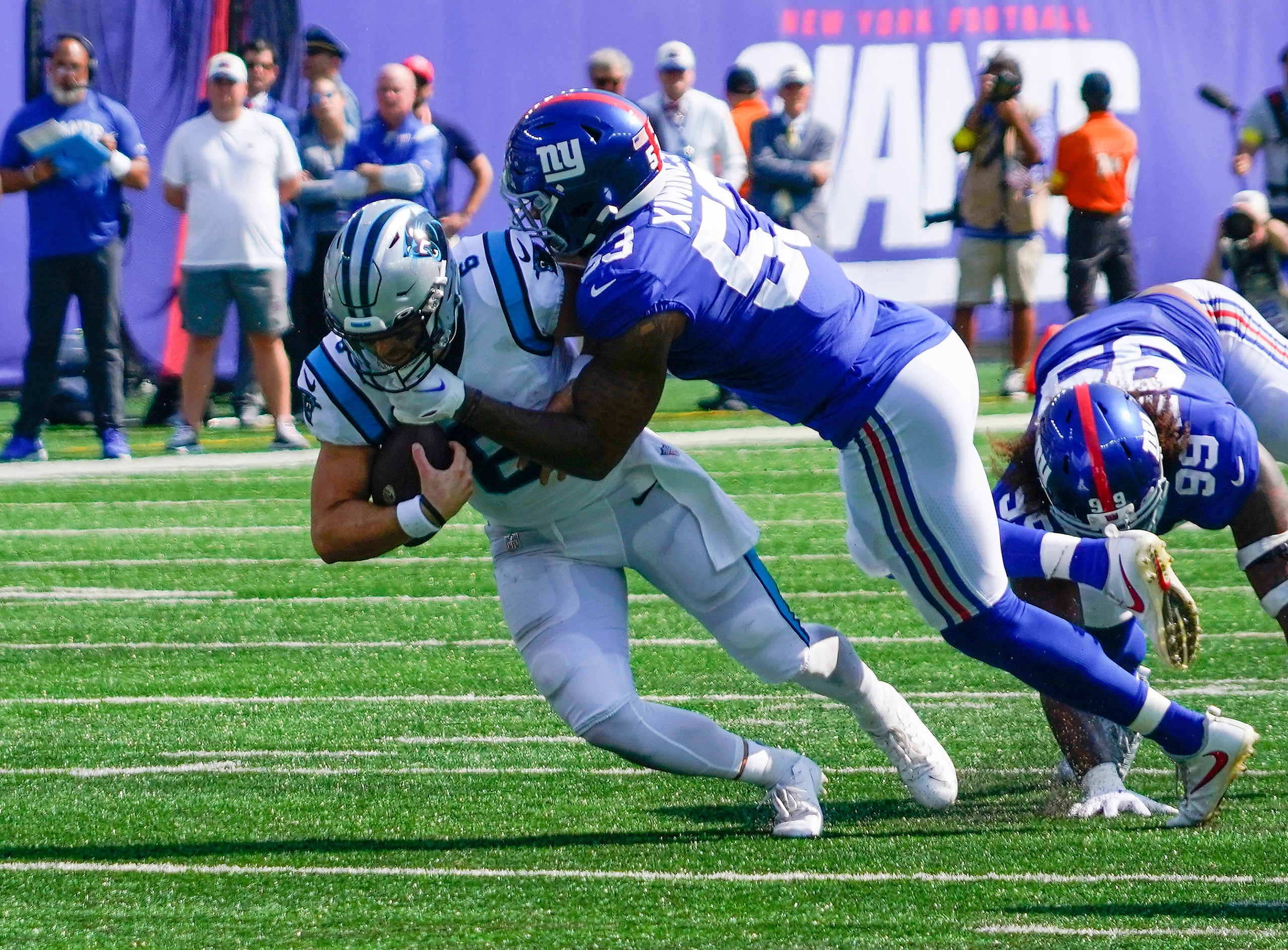 NFL: Carolina Panthers at New York Giants