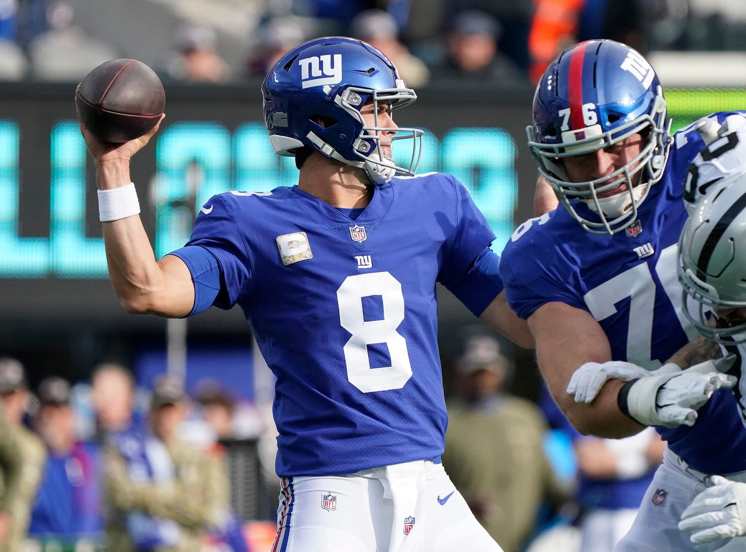 NFL: Las Vegas Raiders at New York Giants