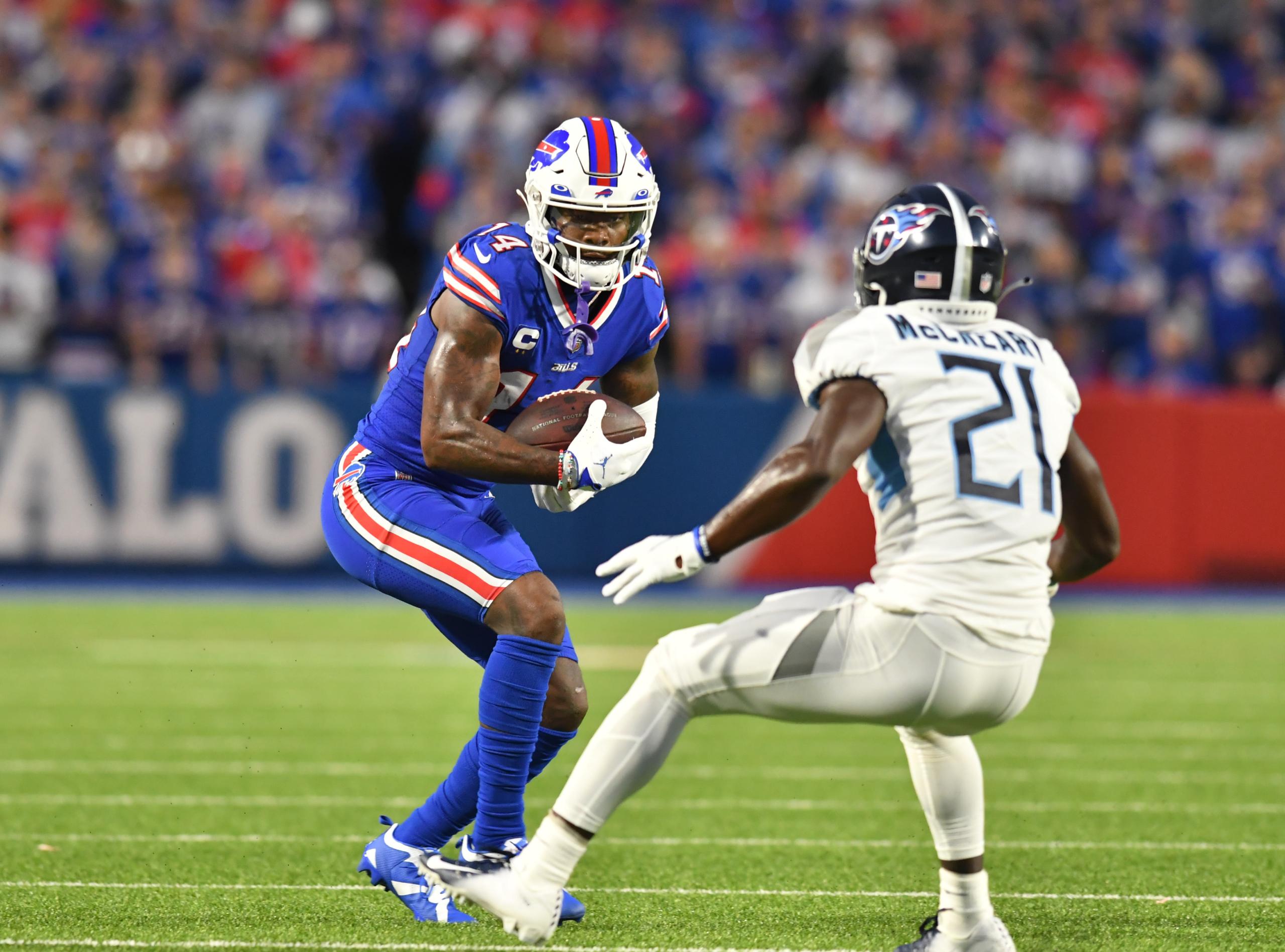 tennessee titans at buffalo bills: stefon diggs