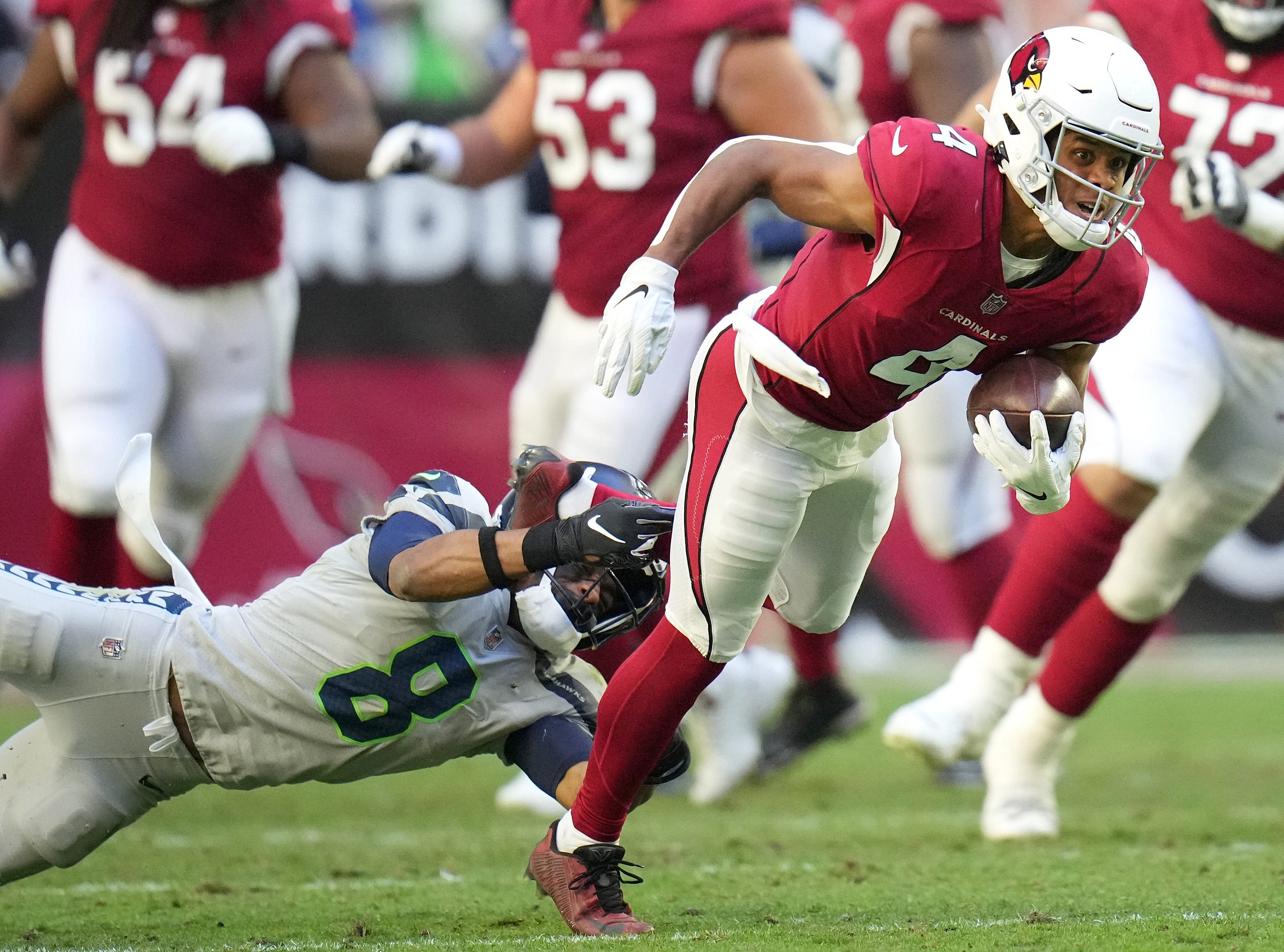 arizona cardinals' rondale moore