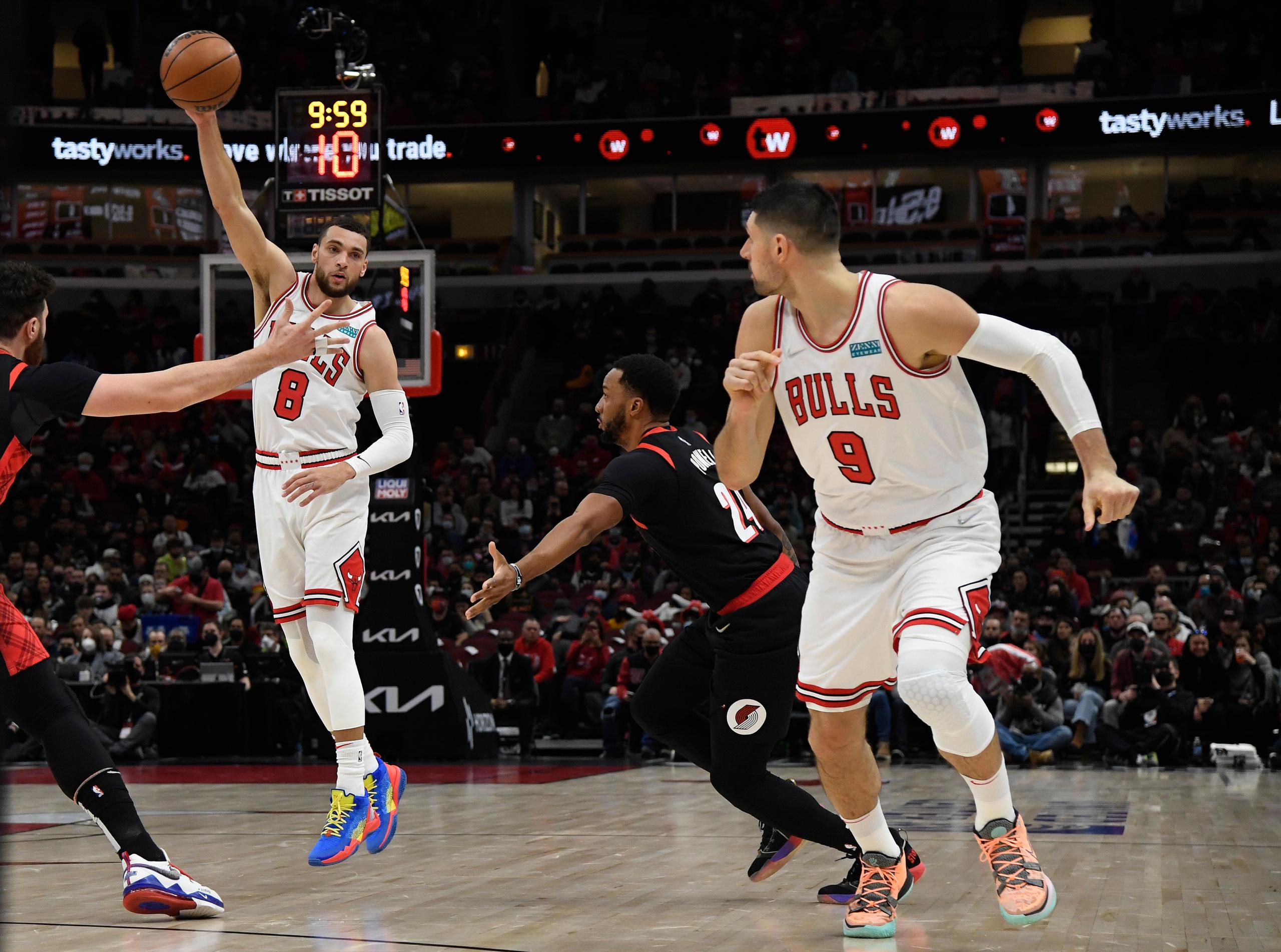 nikola vucevic trade to the portland trail blazers