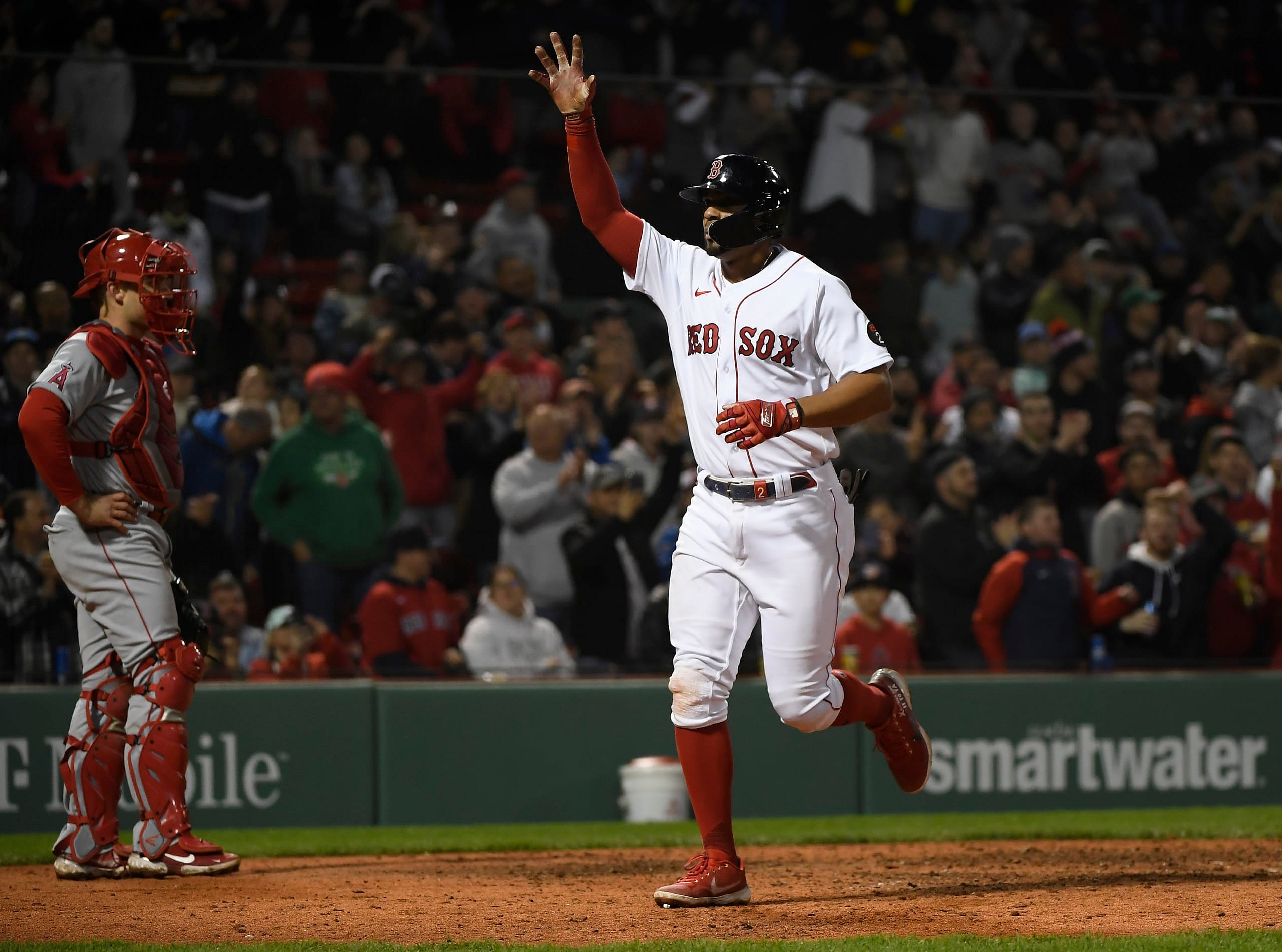 MLB: Los Angeles Angels at Boston Red Sox