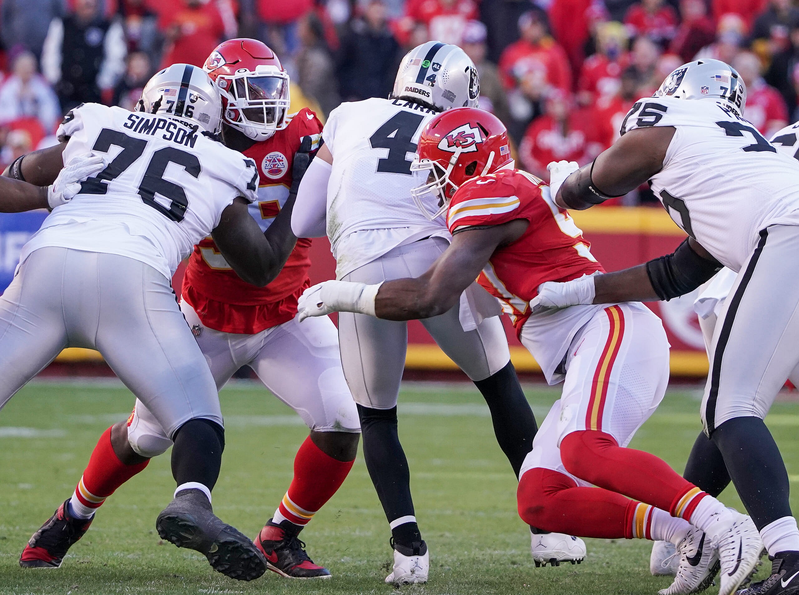 NFL: Las Vegas Raiders at Kansas City Chiefs
