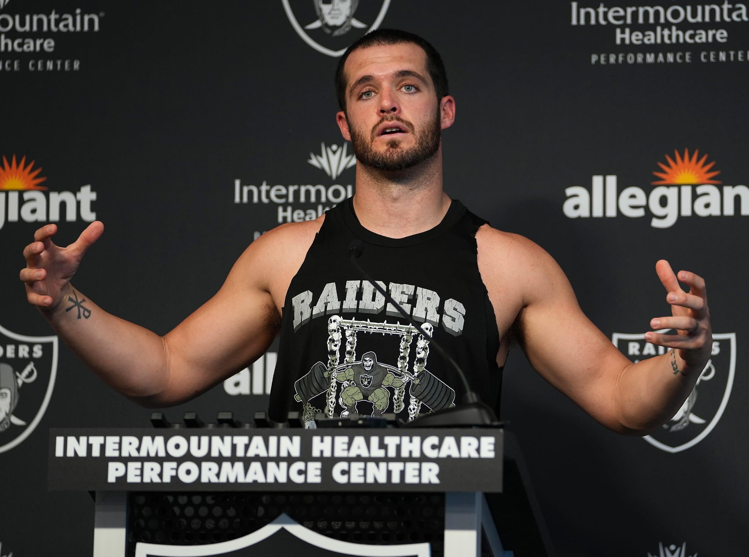 rams vs raiders; derek carr