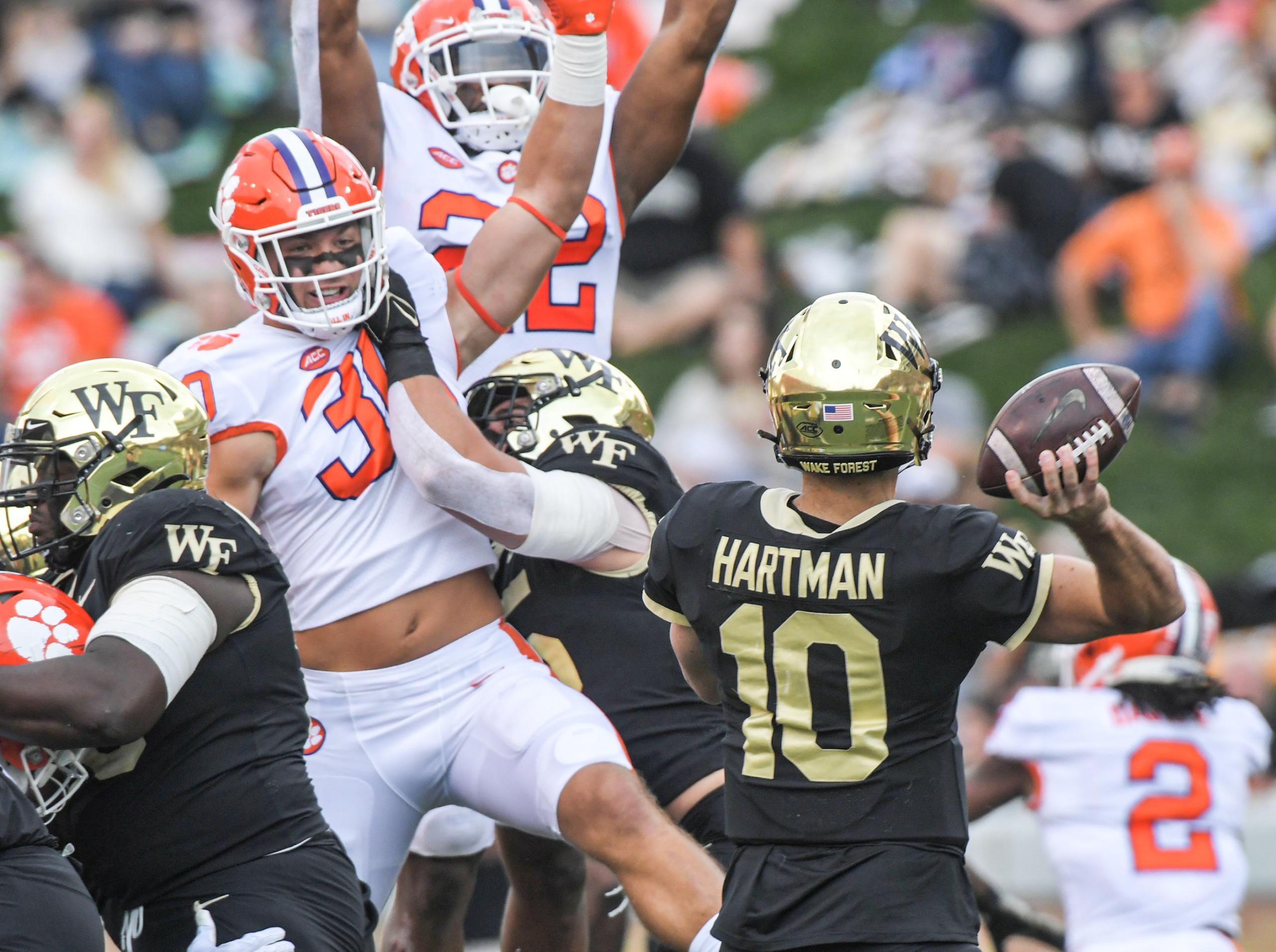 NCAA Football: Clemson at Wake Forest
