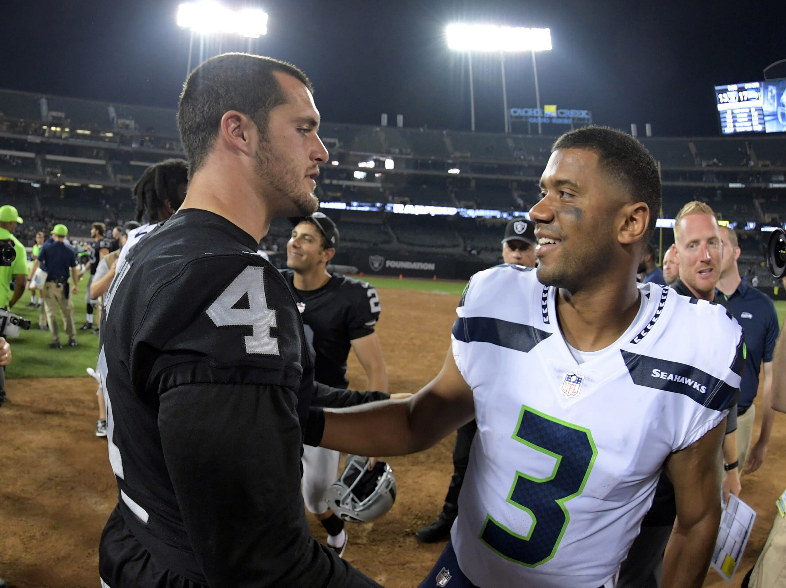 NFL: Seattle Seahawks at Oakland Raiders