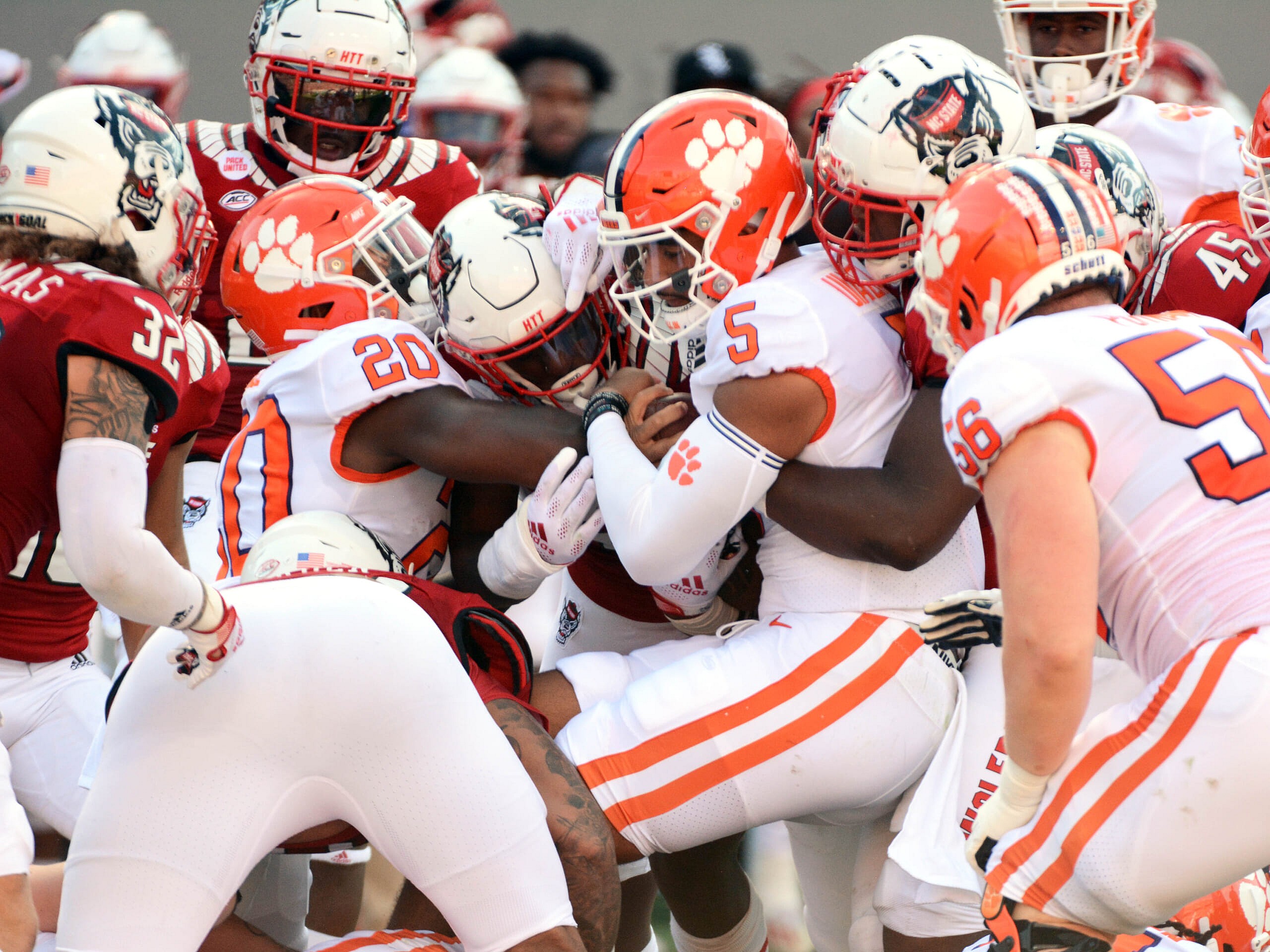 NCAA Football: Clemson at North Carolina State