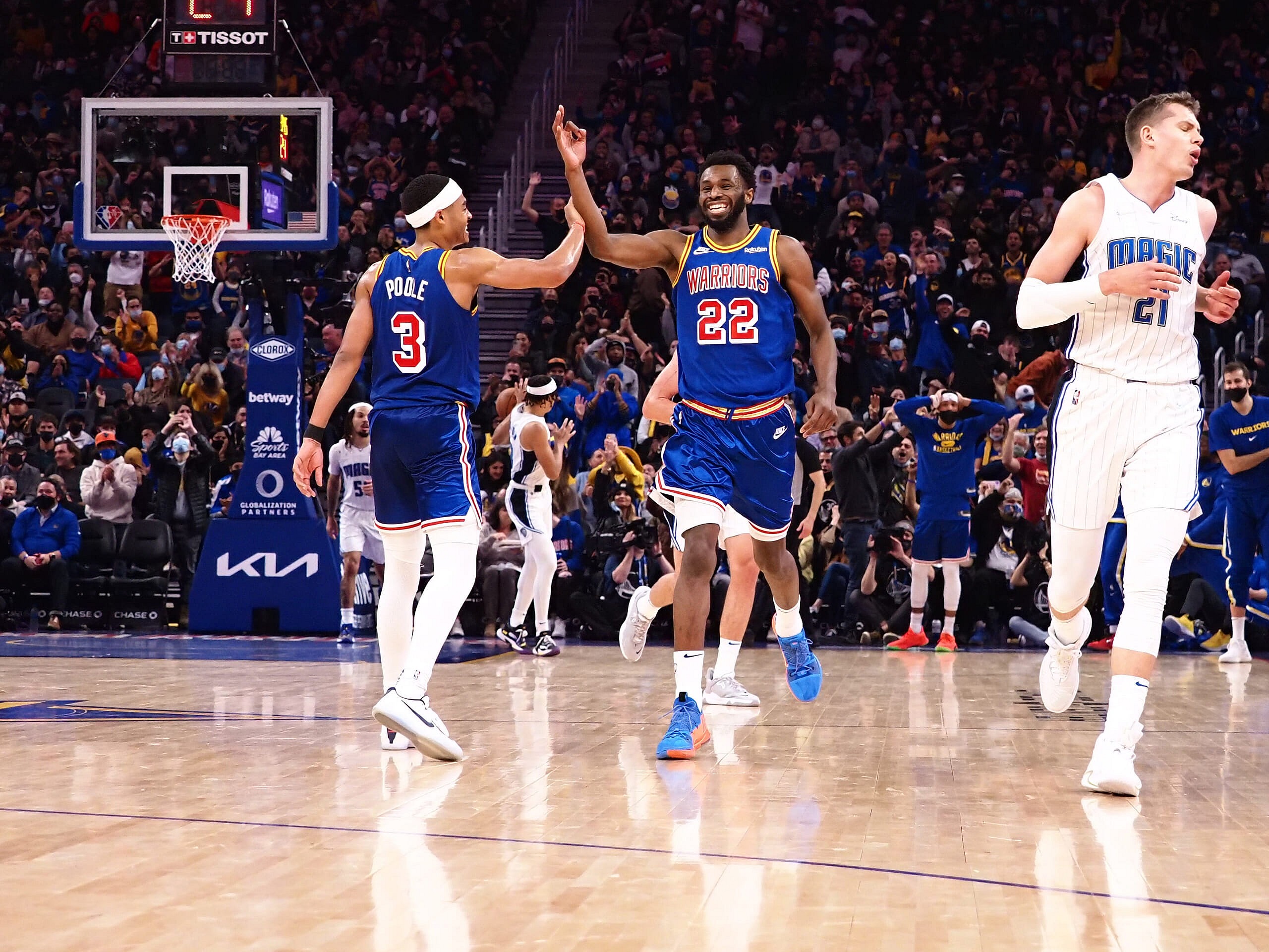 jordan poole contract extension, andrew wiggins, golden state warriors