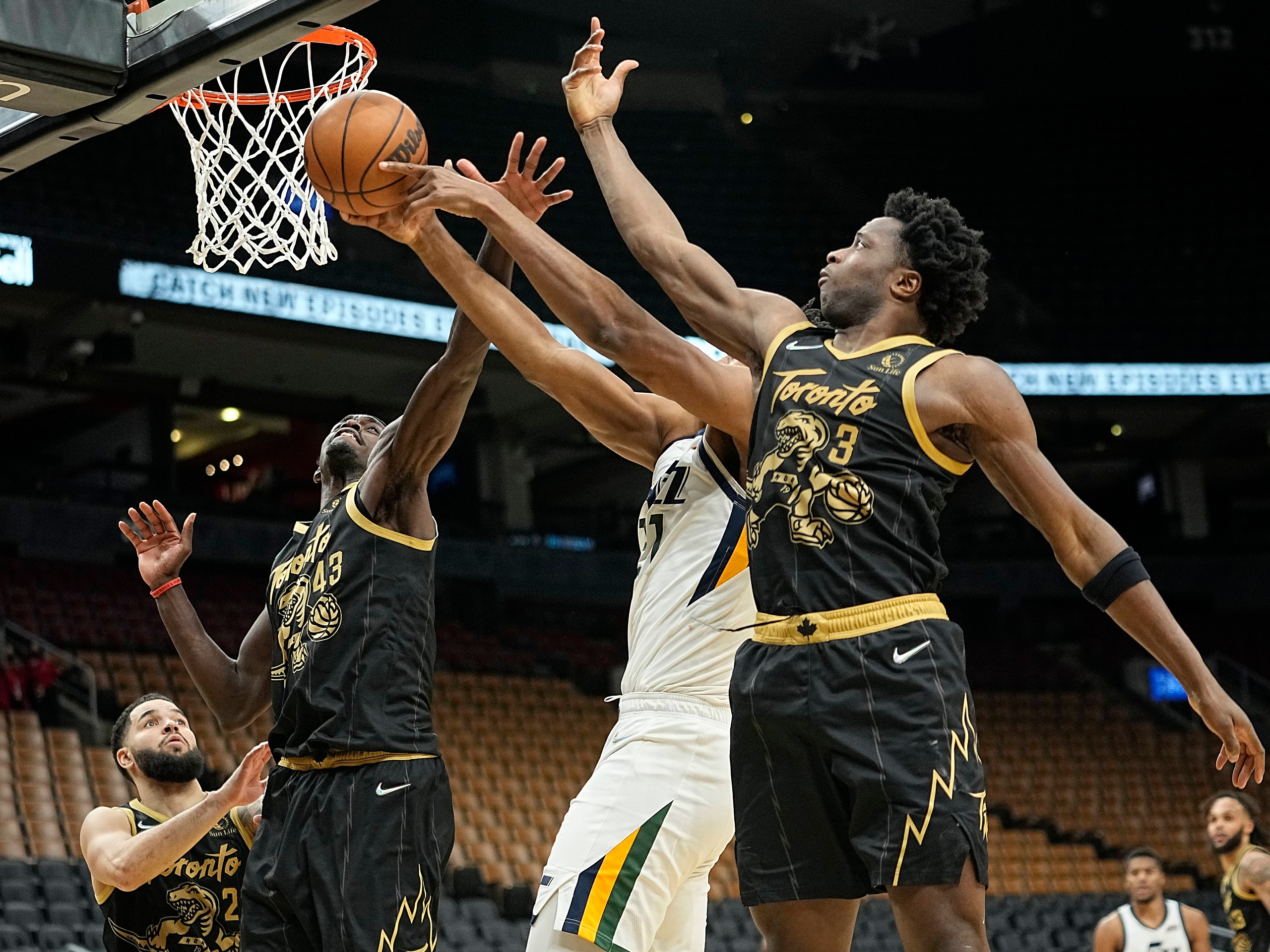 NBA: Utah Jazz at Toronto Raptors