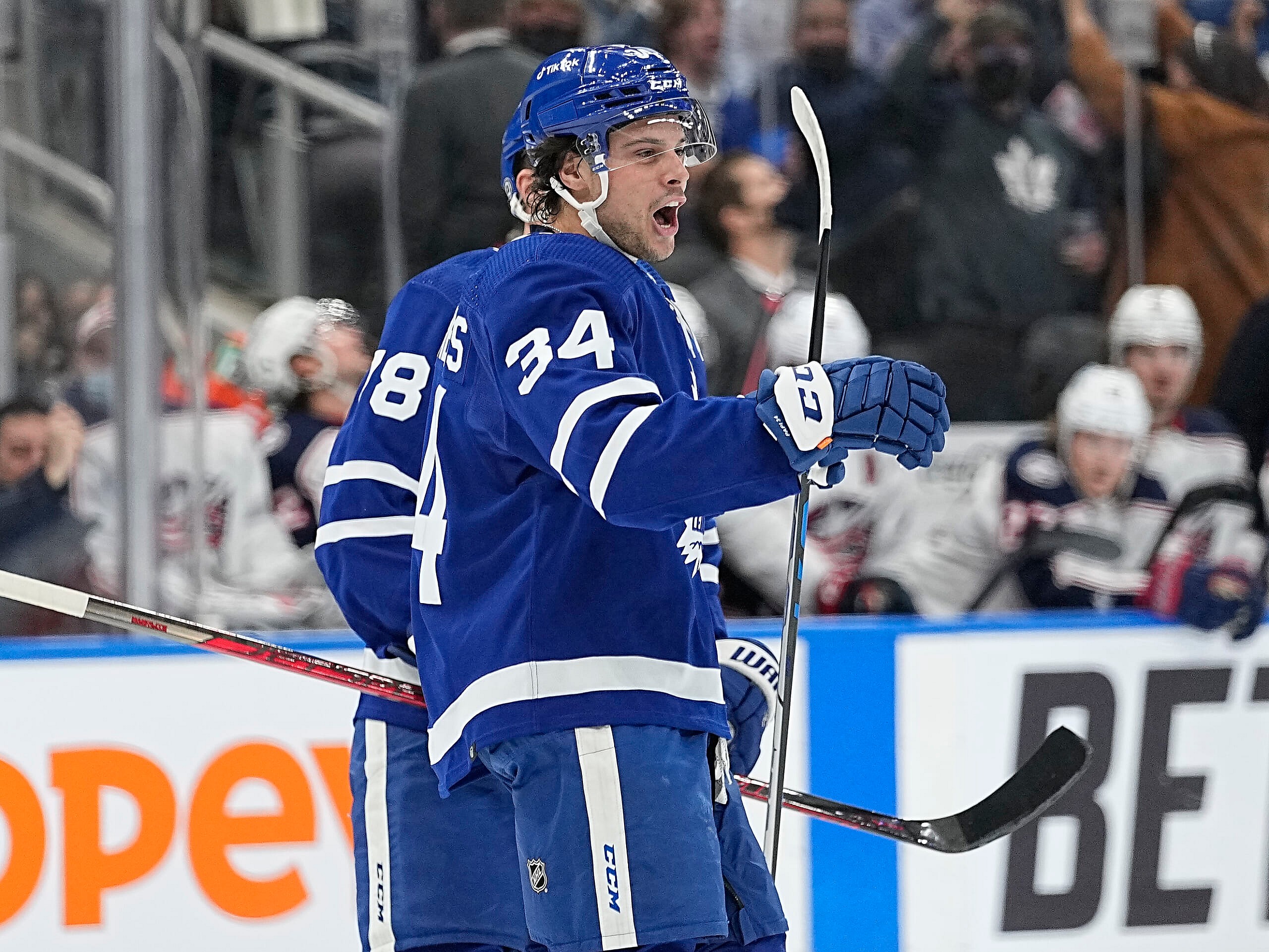NHL: Columbus Blue Jackets at Toronto Maple Leafs