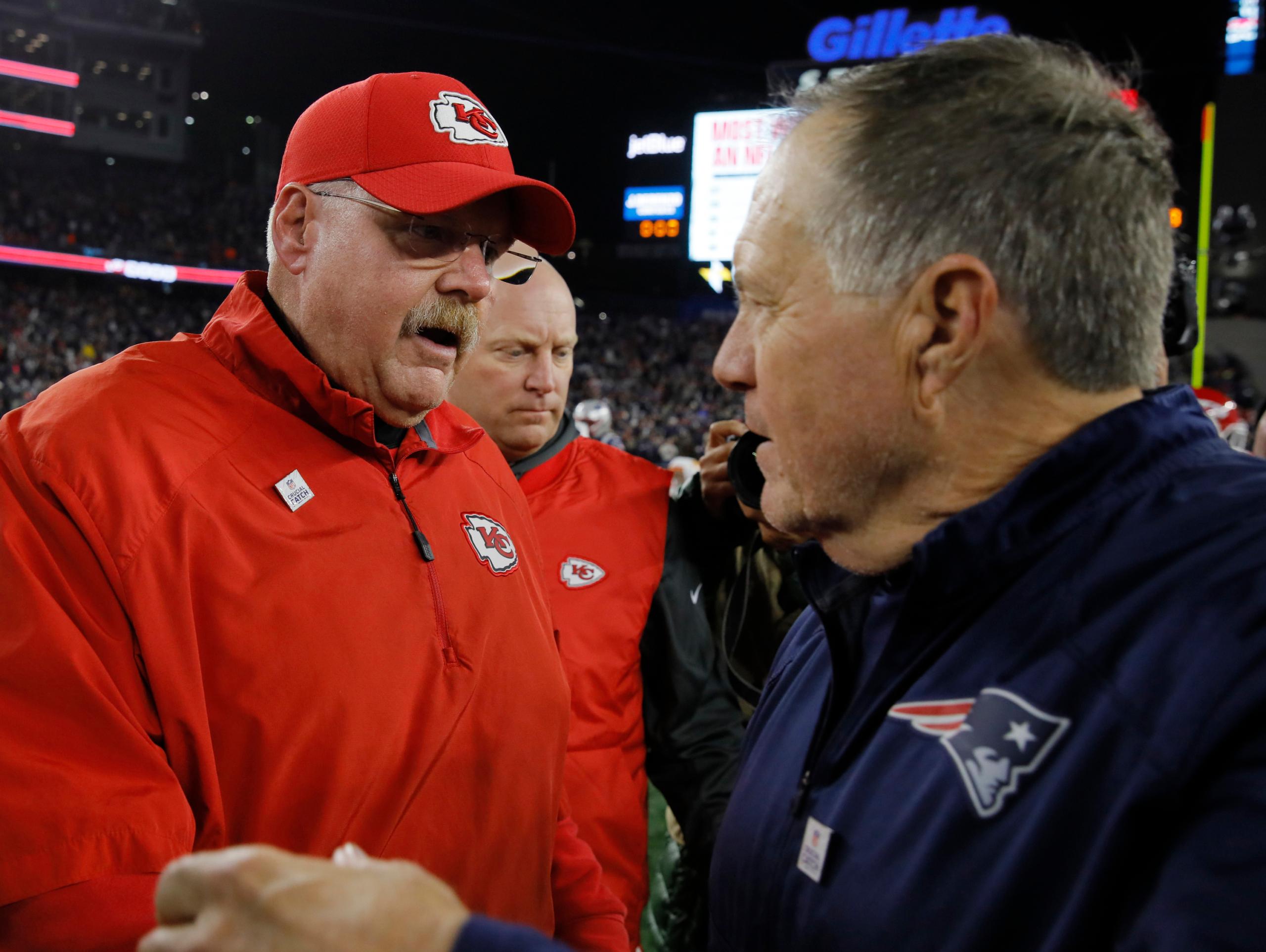 kansas city chiefs, bill belichick