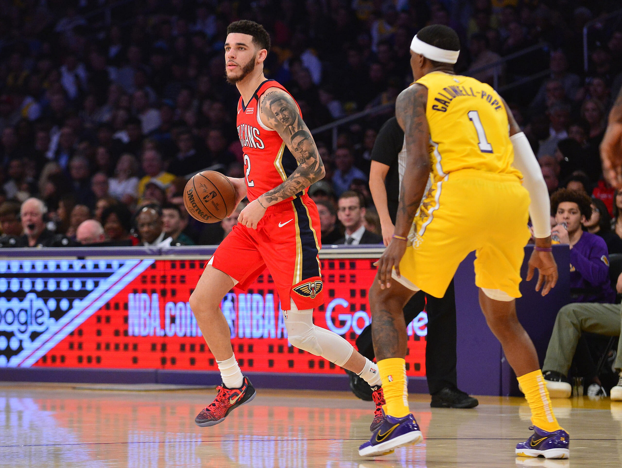 los angeles lakers trade for lonzo ball?