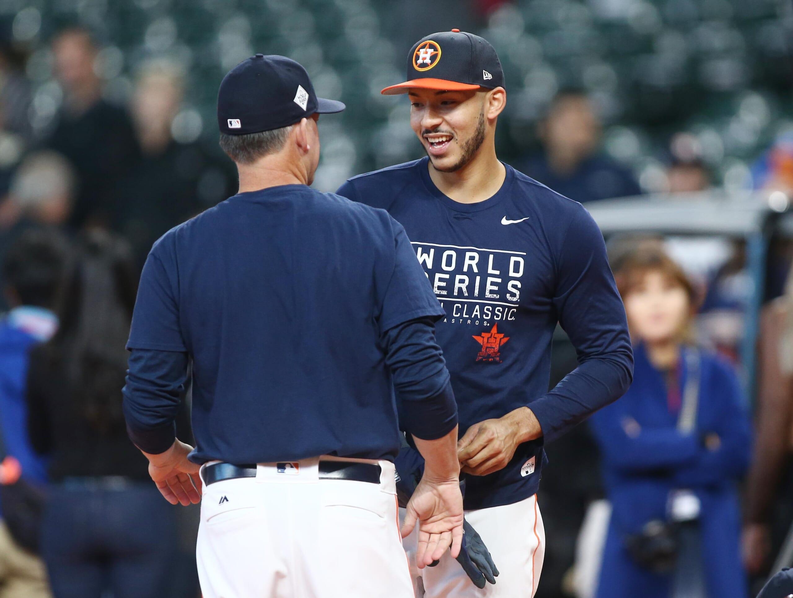 MLB: World Series-Los Angeles Dodgers at Houston Astros