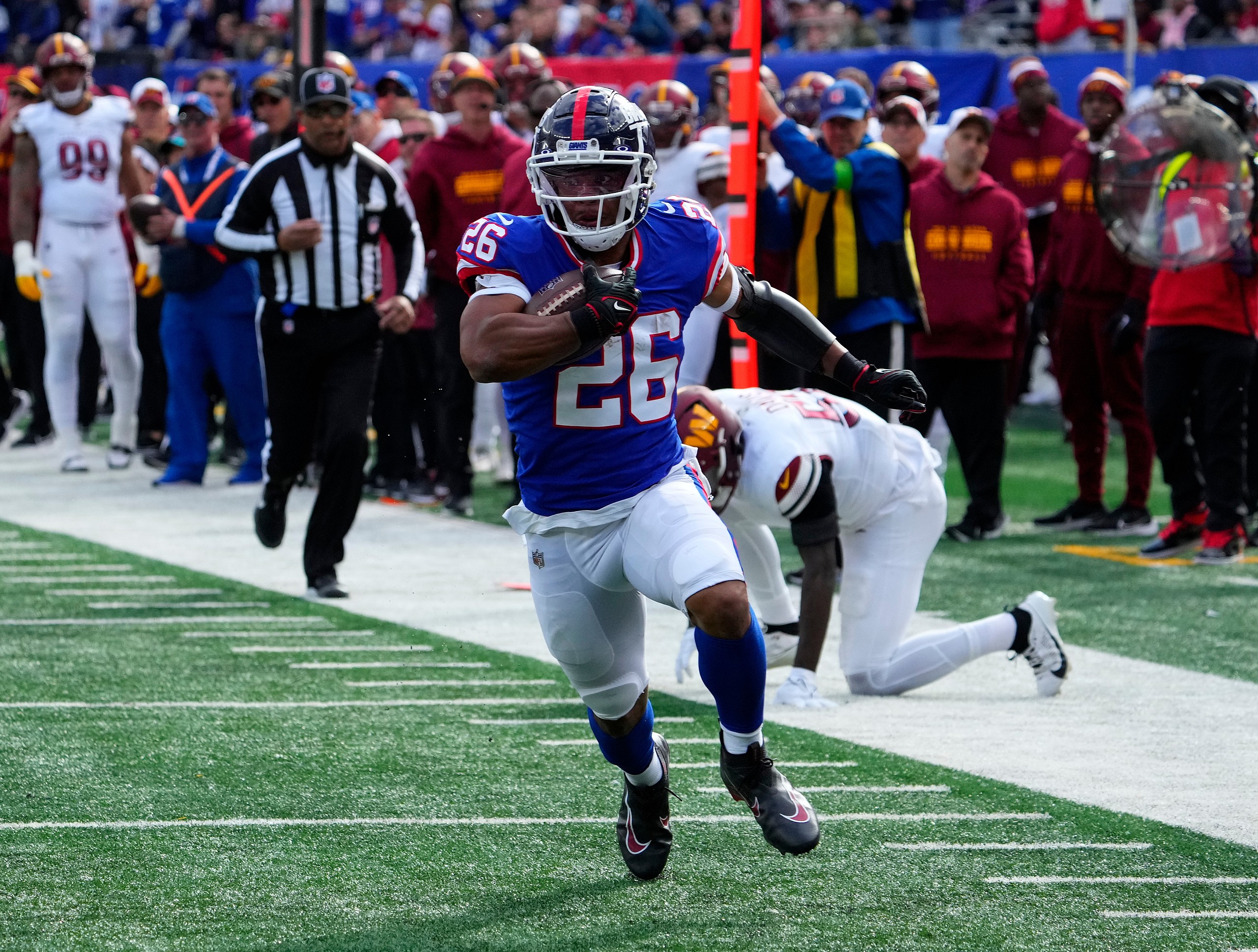 NFL: Washington Commanders at New York Giants