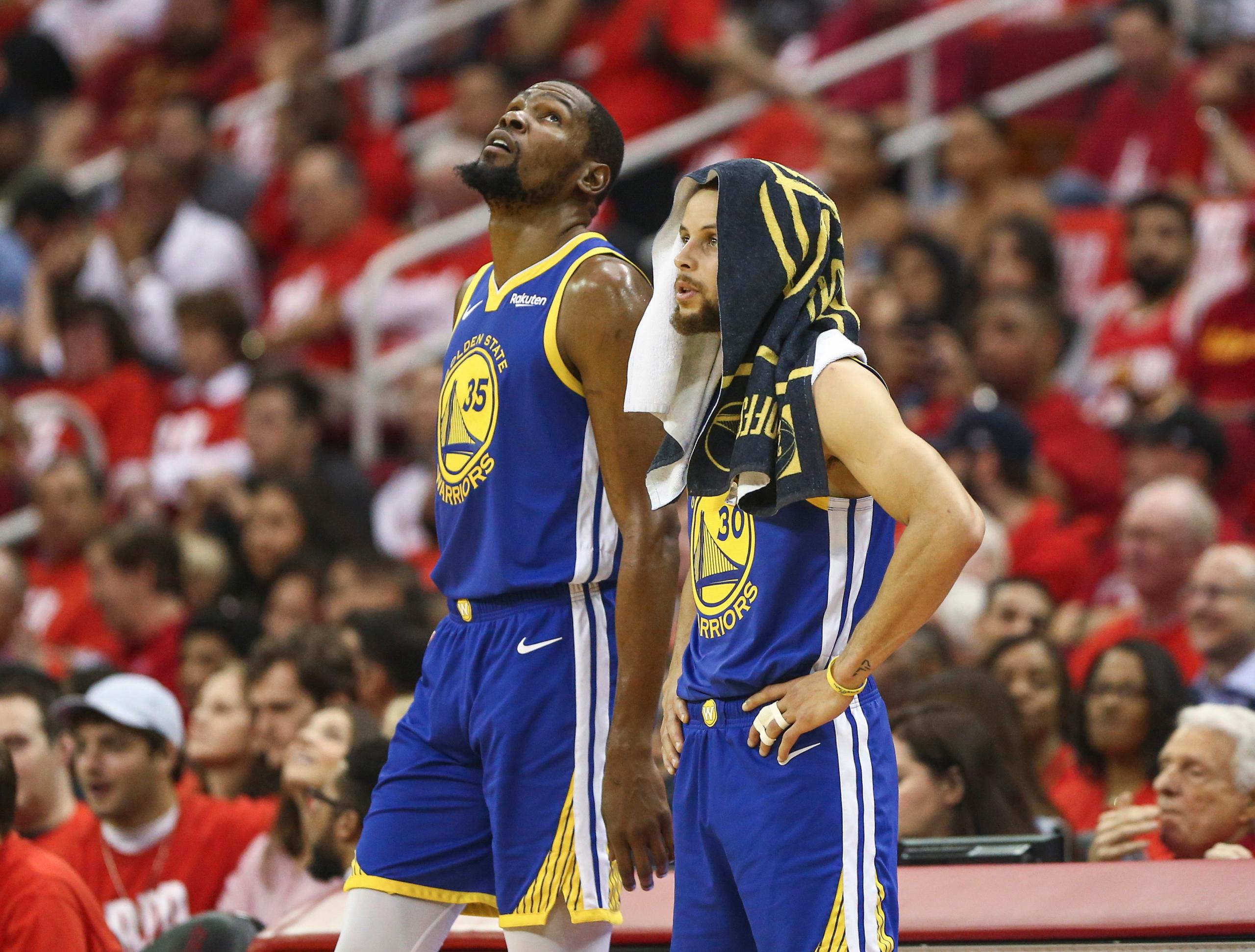 Kevin Durant, Stephen Curry, Golden State Warriors