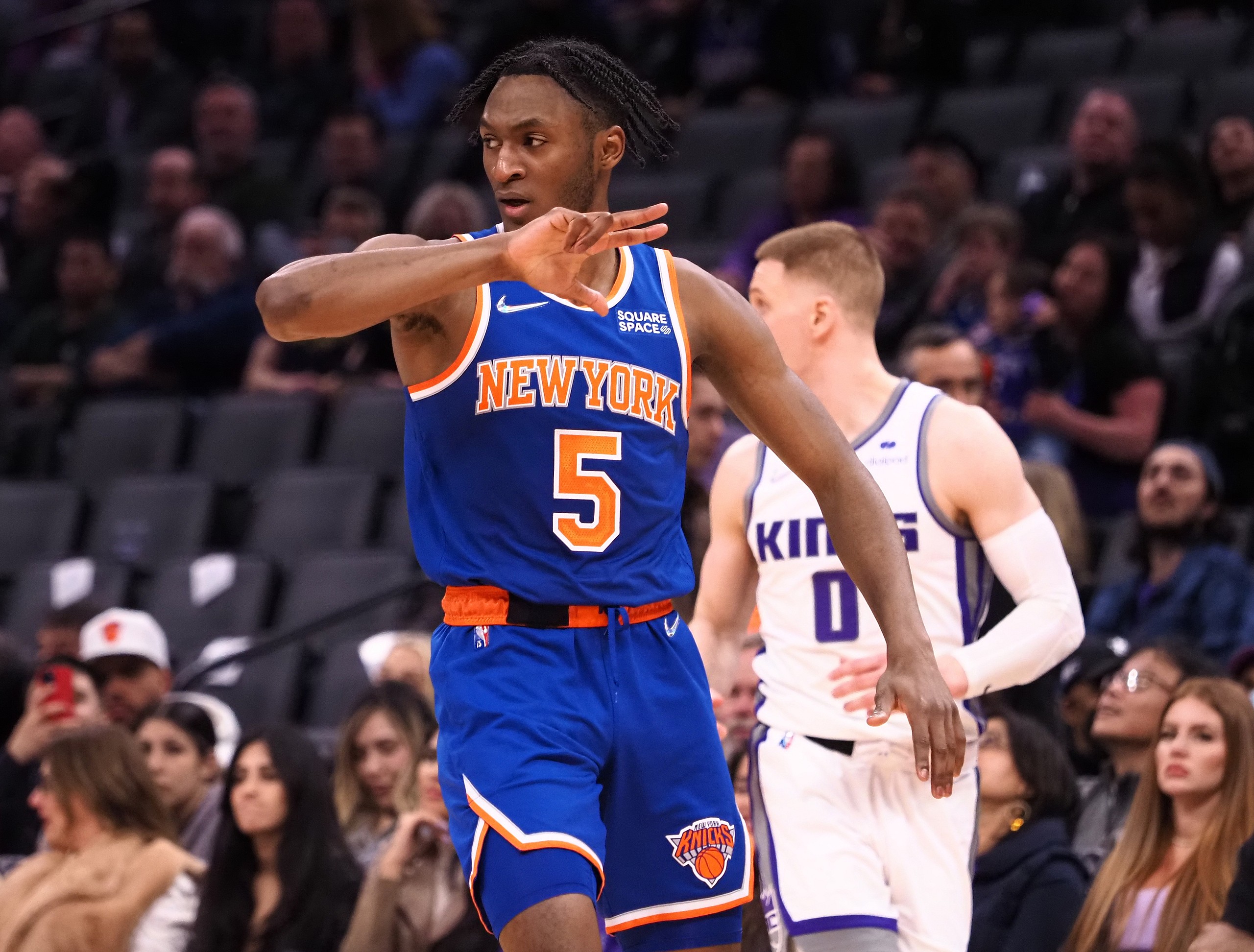 NBA: New York Knicks at Sacramento Kings