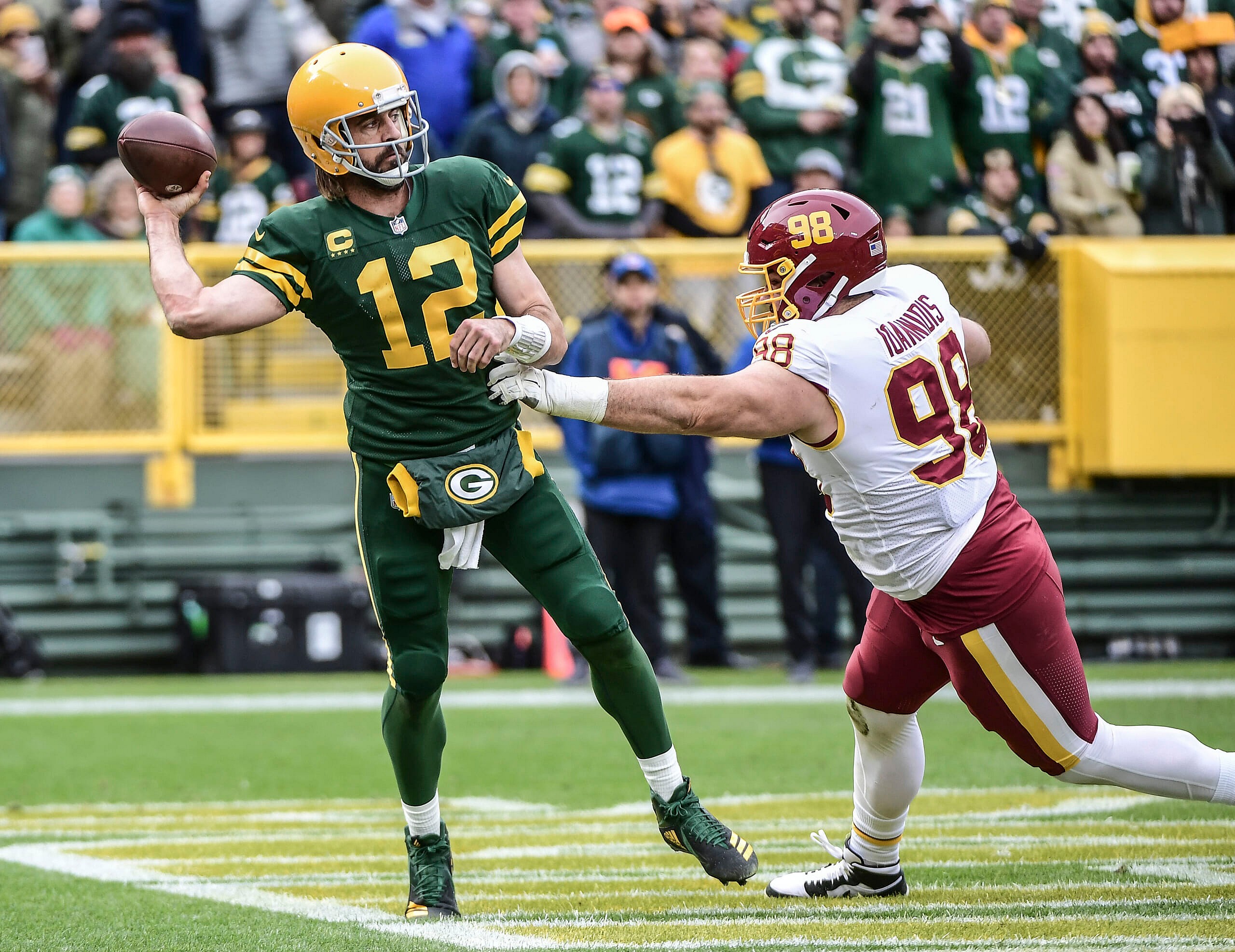 NFL: Washington Football Team at Green Bay Packers