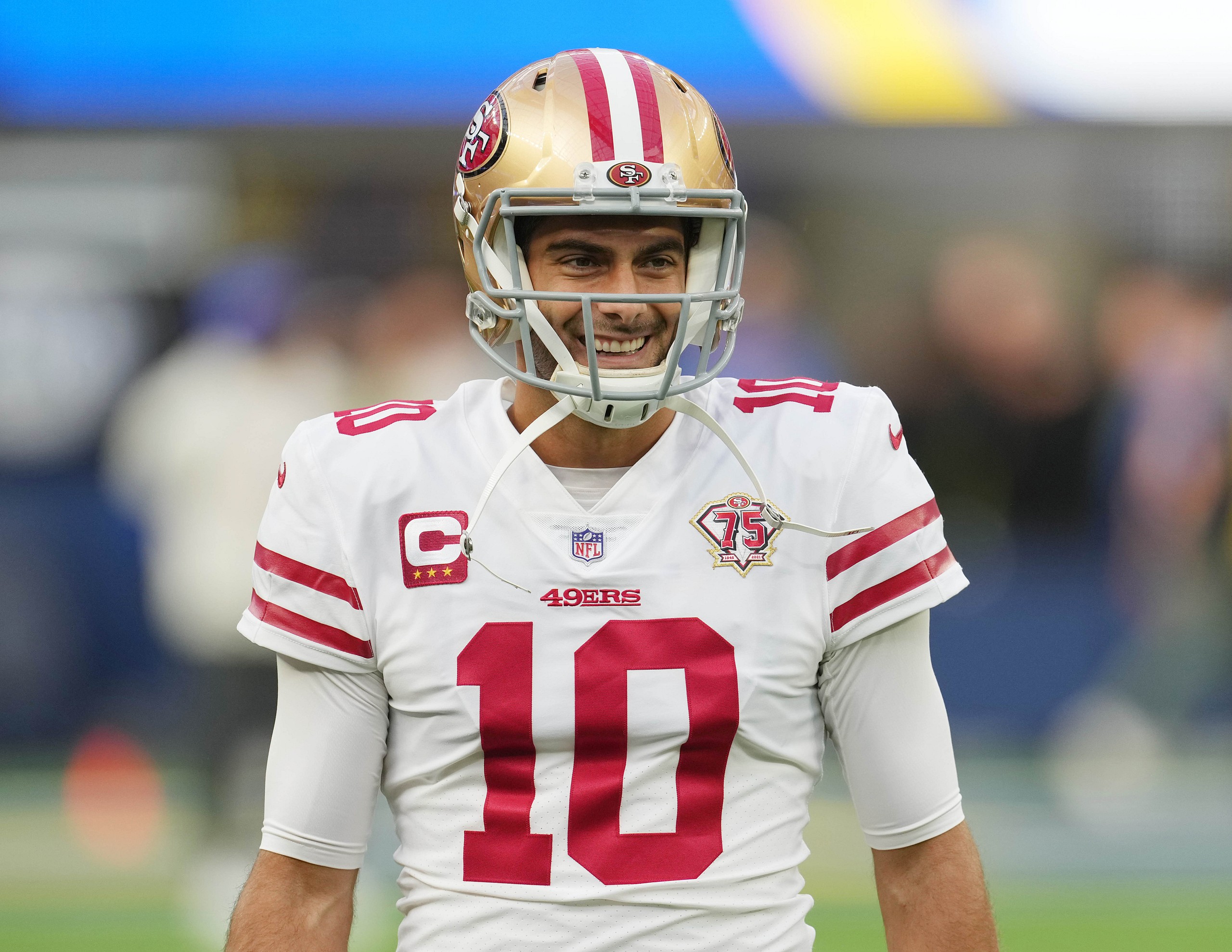 san frannciso 49ers' jimmy garoppolo