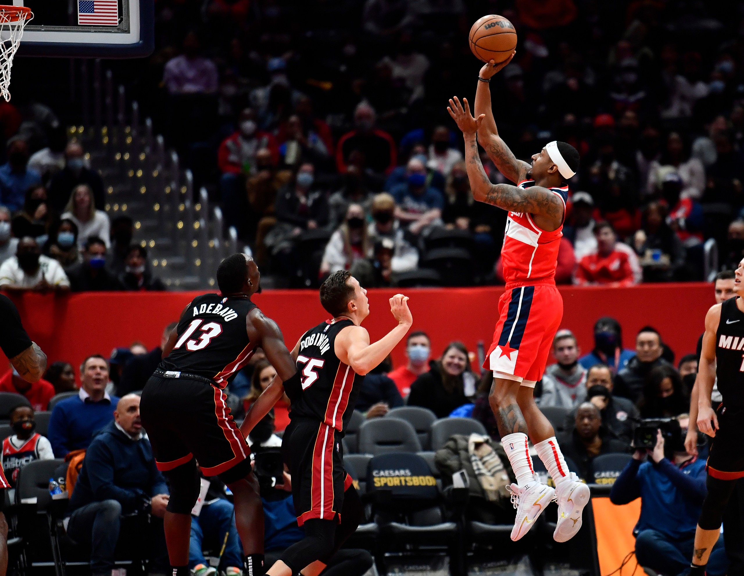 NBA: Miami Heat at Washington Wizards
