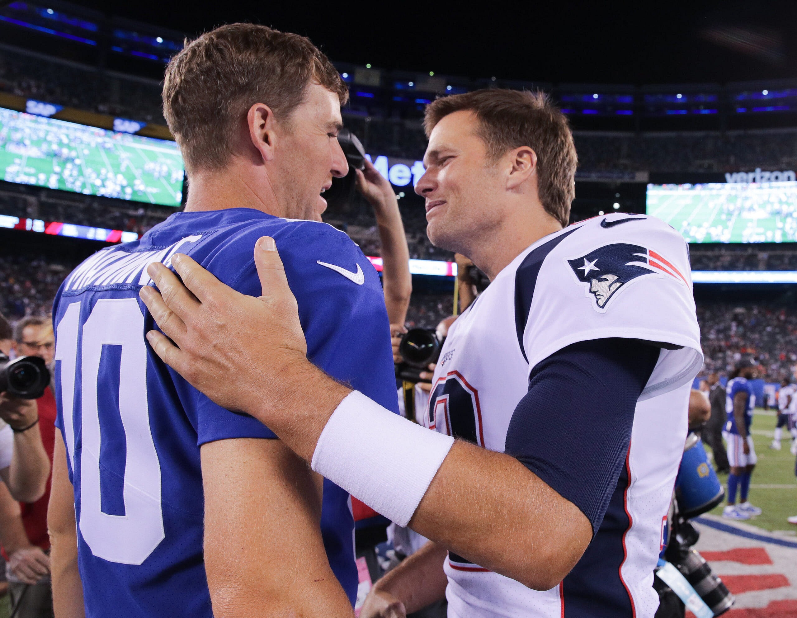 NFL: New England Patriots at New York Giants