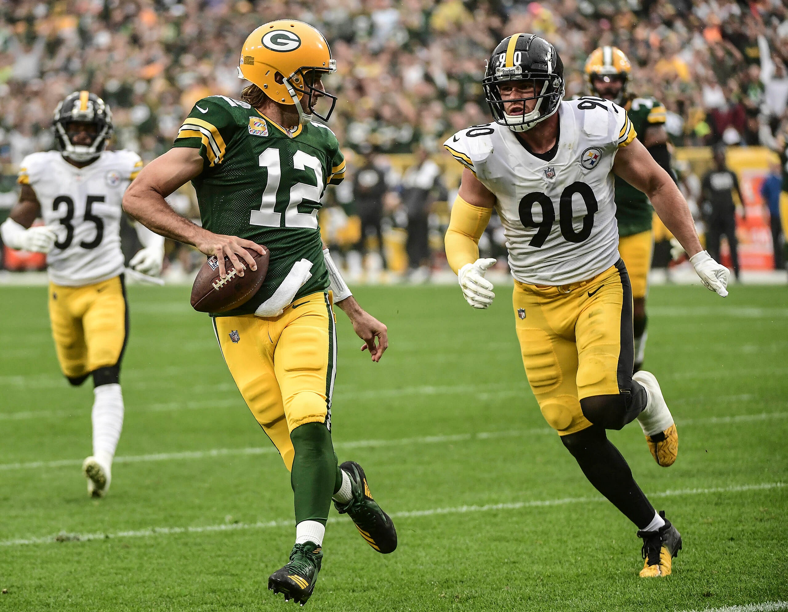 NFL: Pittsburgh Steelers at Green Bay Packers