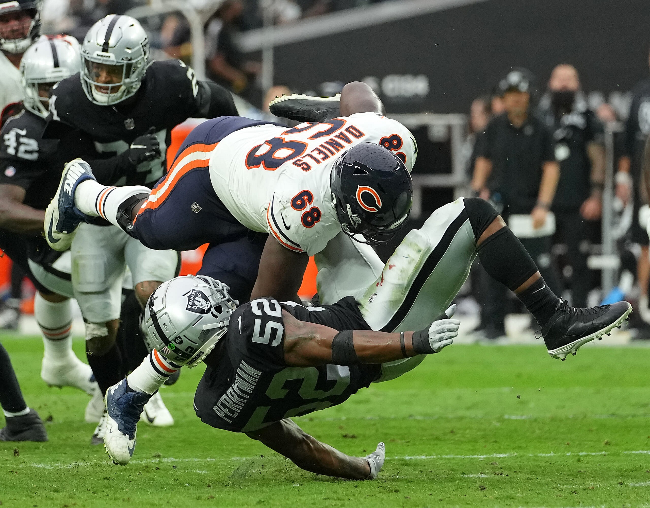 NFL: Chicago Bears at Las Vegas Raiders