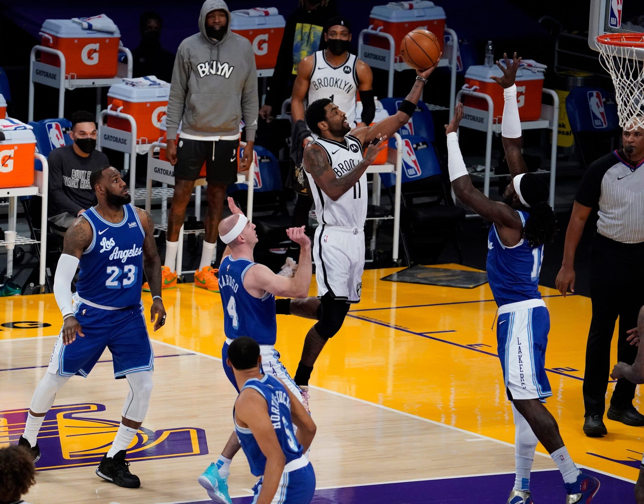 kyrie irving trade, los angeles lakers