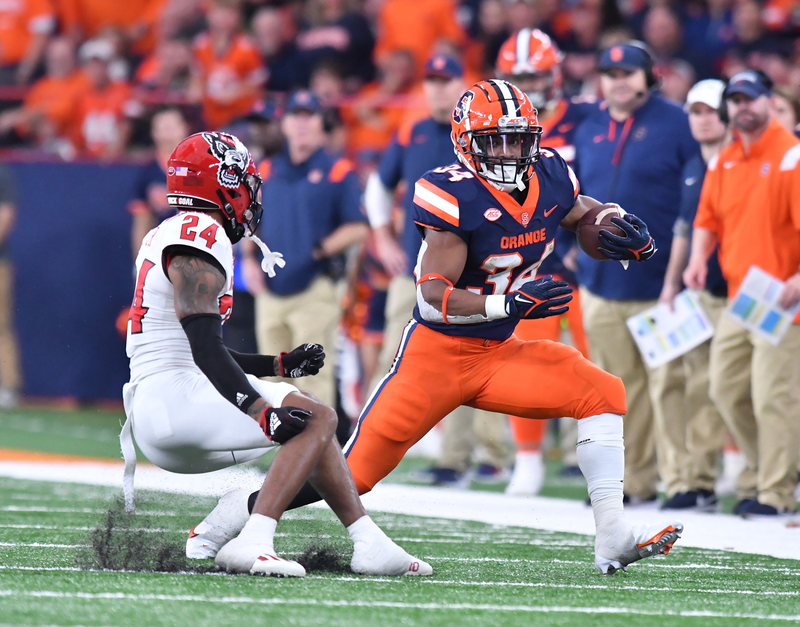 NCAA Football: North Carolina State at Syracuse