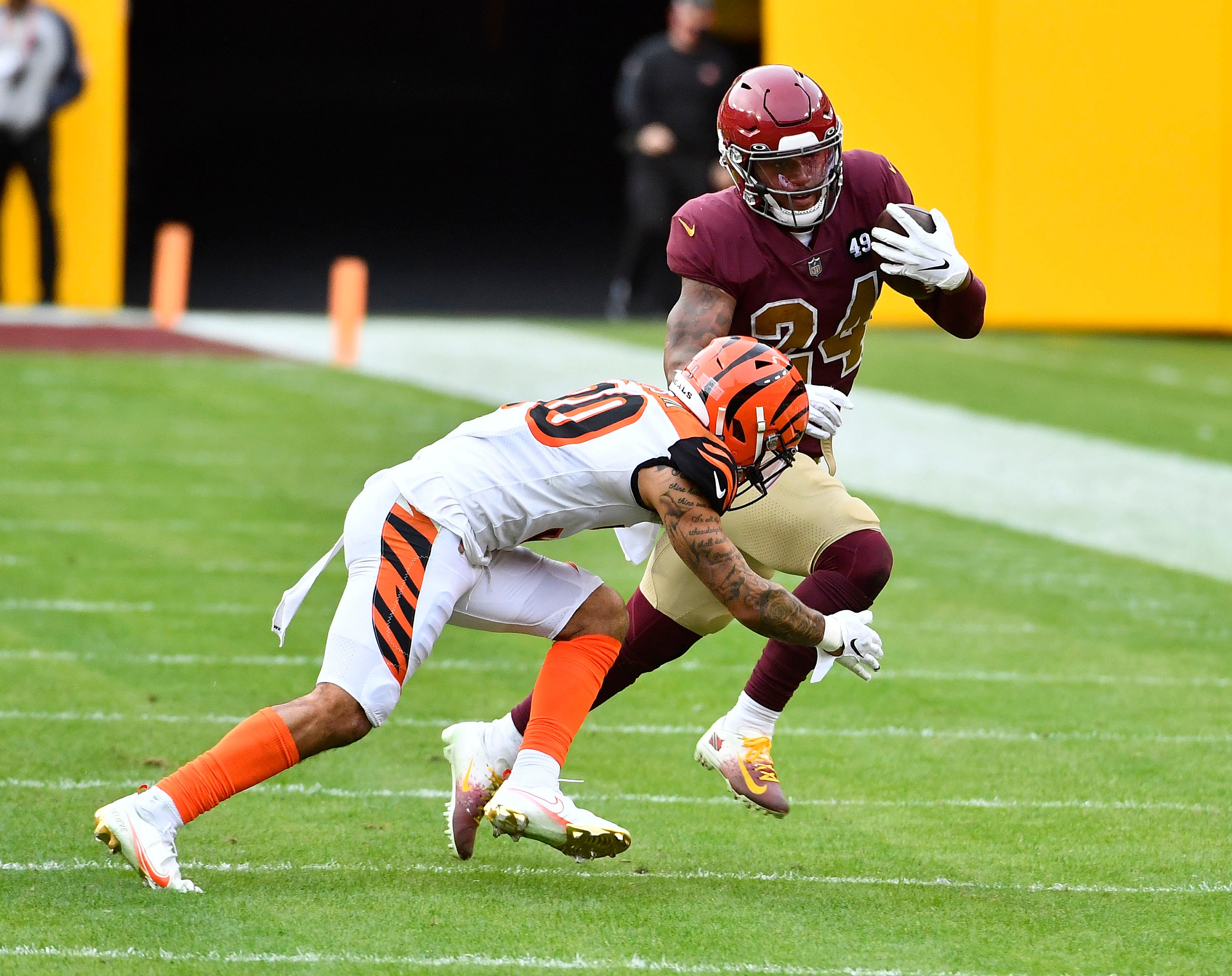 nfl: cincinnati bengals at washington