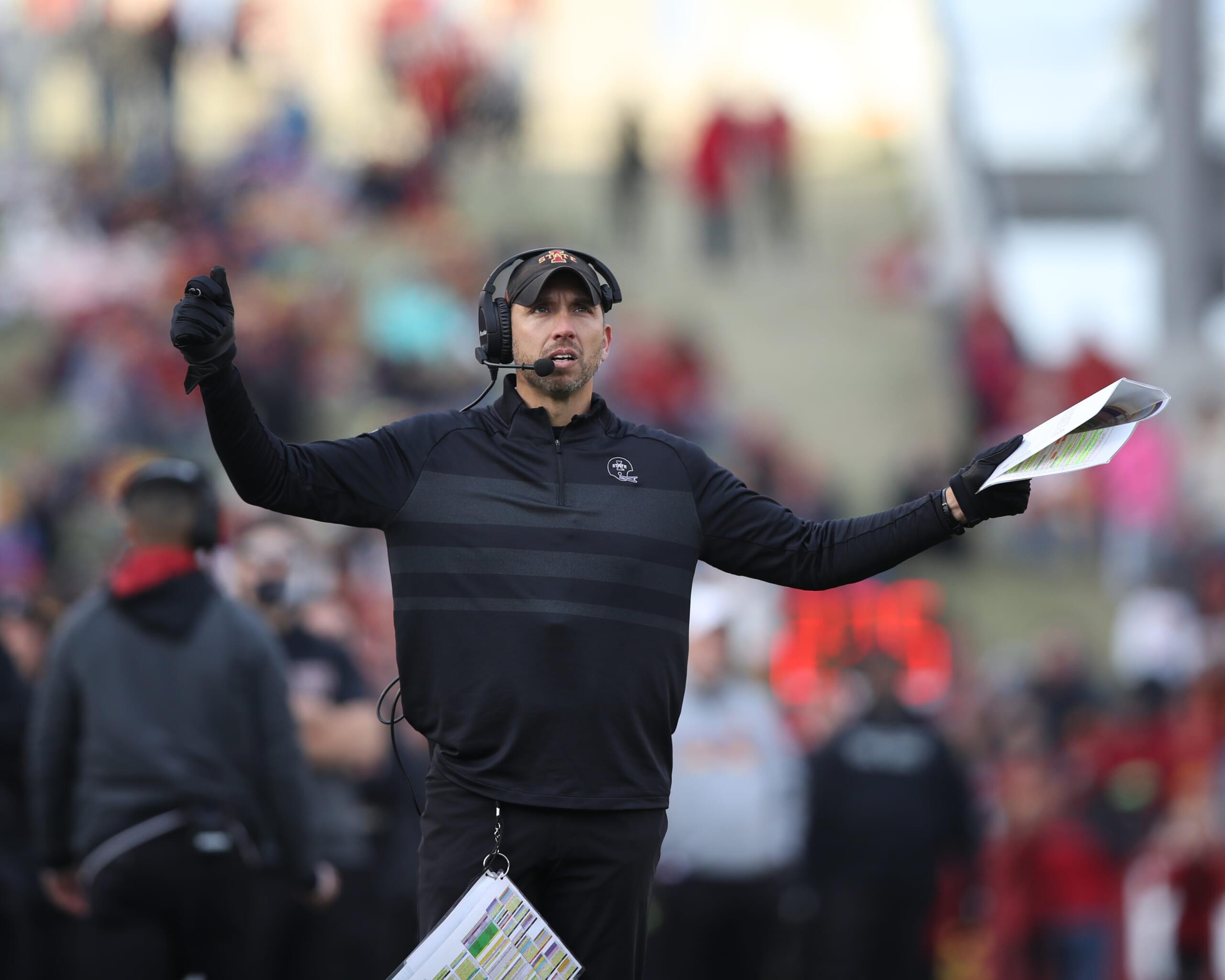 NCAA Football: Texas Christian at Iowa State