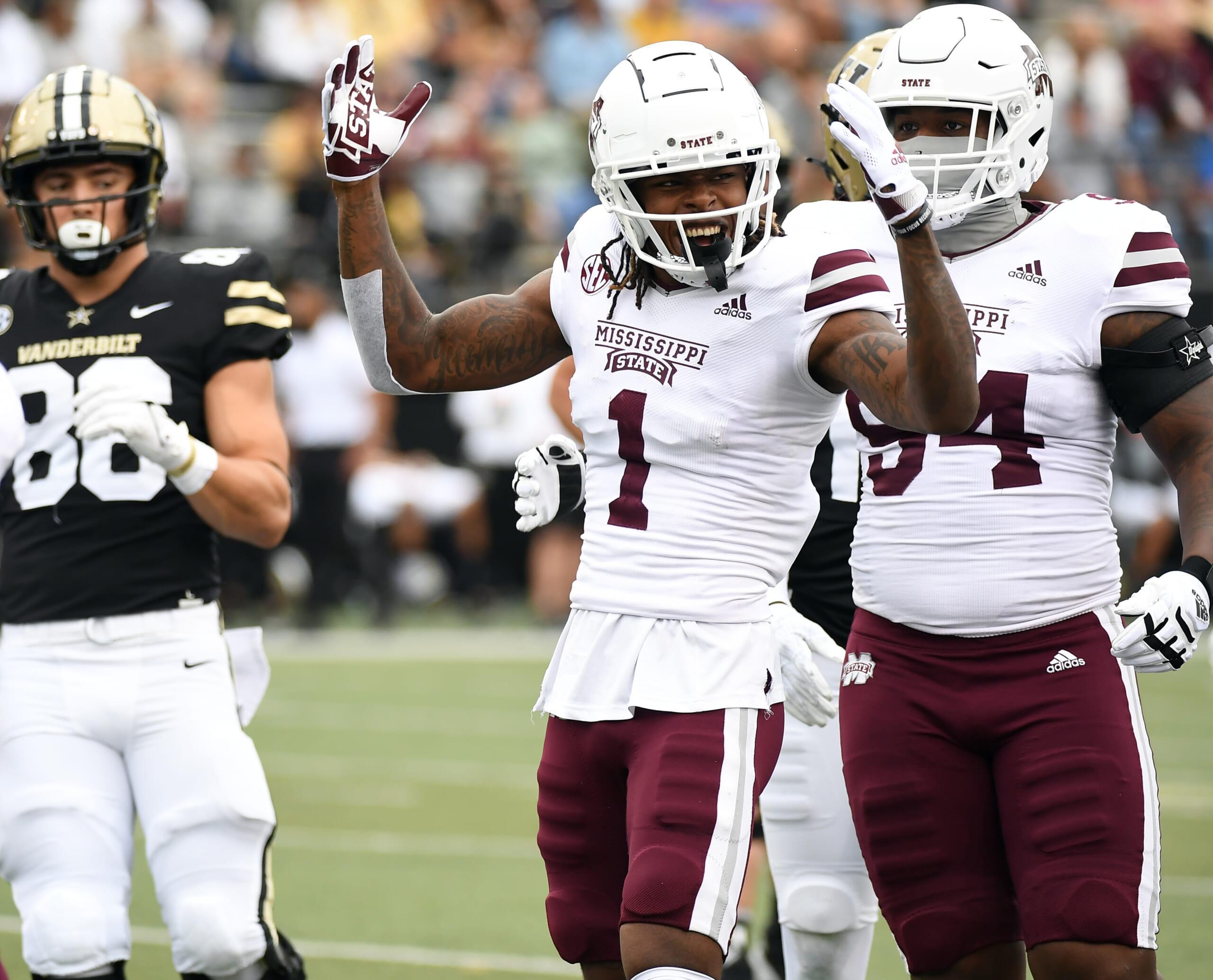 NCAA Football: Mississippi State at Vanderbilt