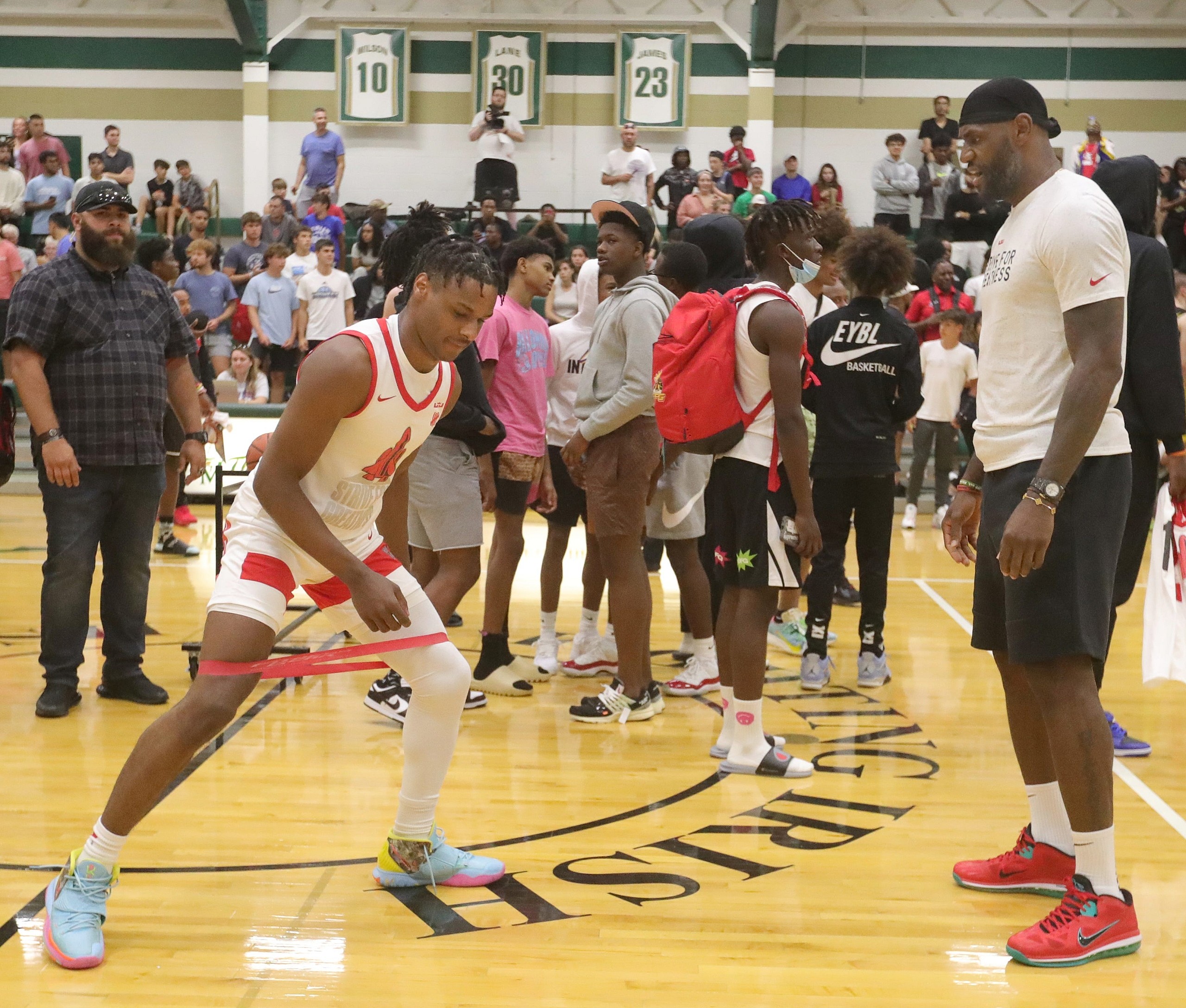 lebon james, bronny james