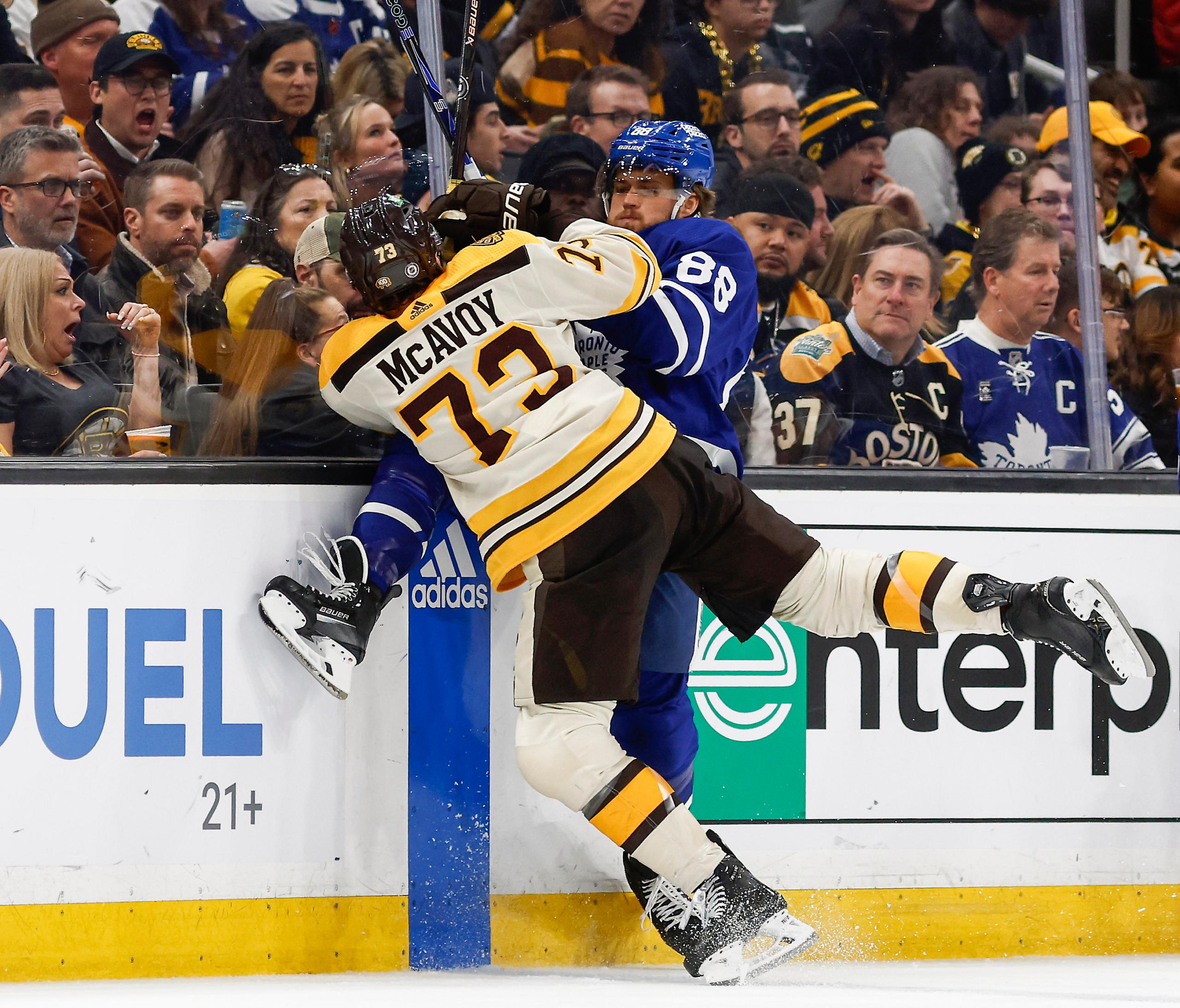 NHL: Toronto Maple Leafs at Boston Bruins