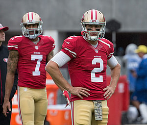 Blaine Gabbert, Colin Kaepernick. quarterback