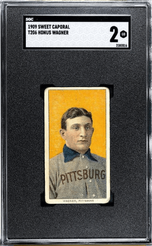 1909 Sweet Caporal T-206 Honus Wagner