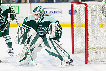 Boston Fleet goalie Aerin Frankel shuts out the Vancouver Goldeneyes.