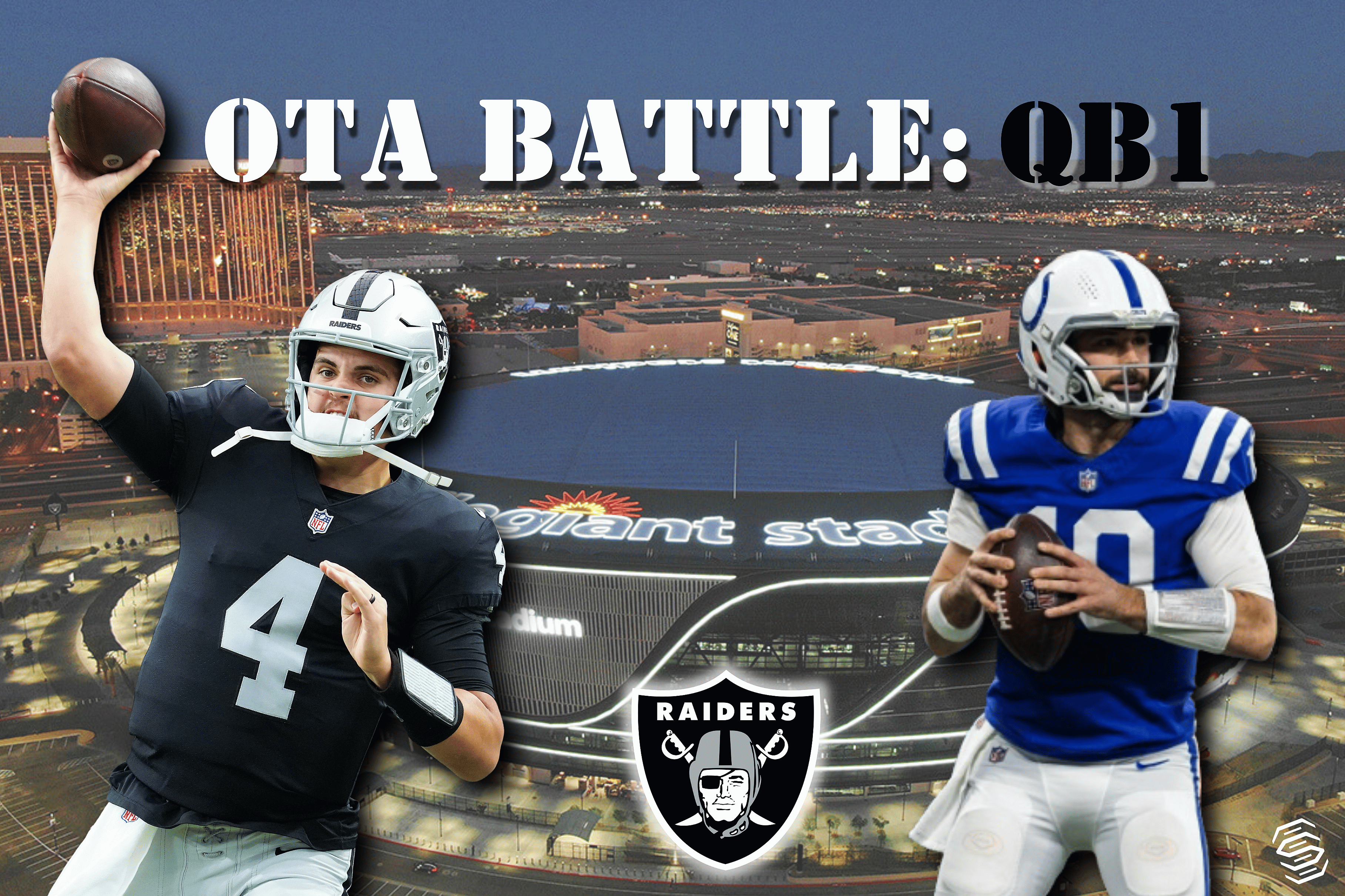 Las Vegas Raiders OTAs Aidan O'Connell Gardner Minshew