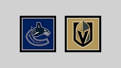 Vegas Golden Knights vs Vancouver Canucks HOME Gameday Graphic