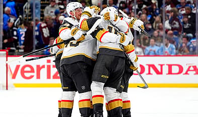 NHL: Stanley Cup Playoffs-Vegas Golden Knights at Colorado Avalanche