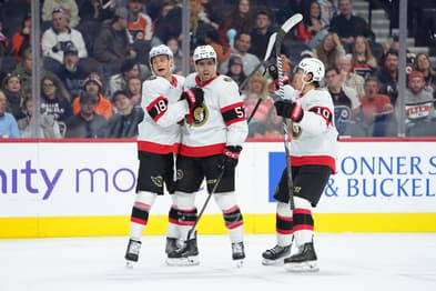 NHL: Ottawa Senators at Philadelphia Flyers
