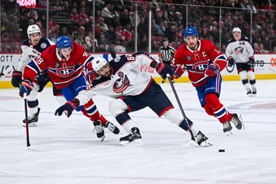 NHL: Columbus Blue Jackets at Montreal Canadiens, kirill marchenko