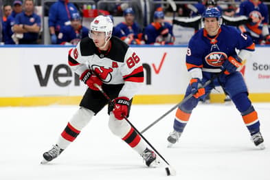 NHL: New Jersey Devils at New York Islanders