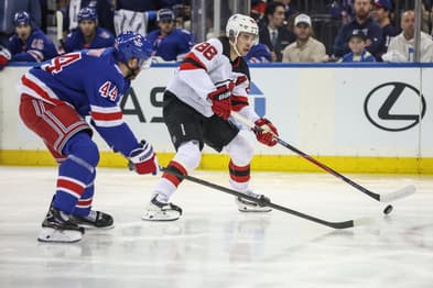NHL: New Jersey Devils at New York Rangers