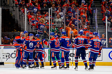 NHL: Stanley Cup Playoffs-Dallas Stars at Edmonton Oilers